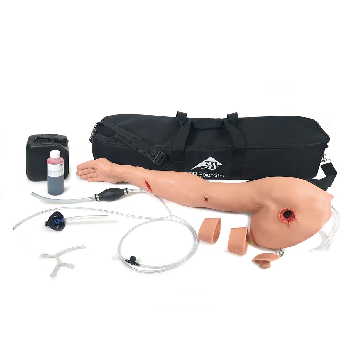 3B Scientific Hemorrhage Control Arm Trainer, Light Skin, Each - Hemorrhage Control Arm Trainer - Image 1