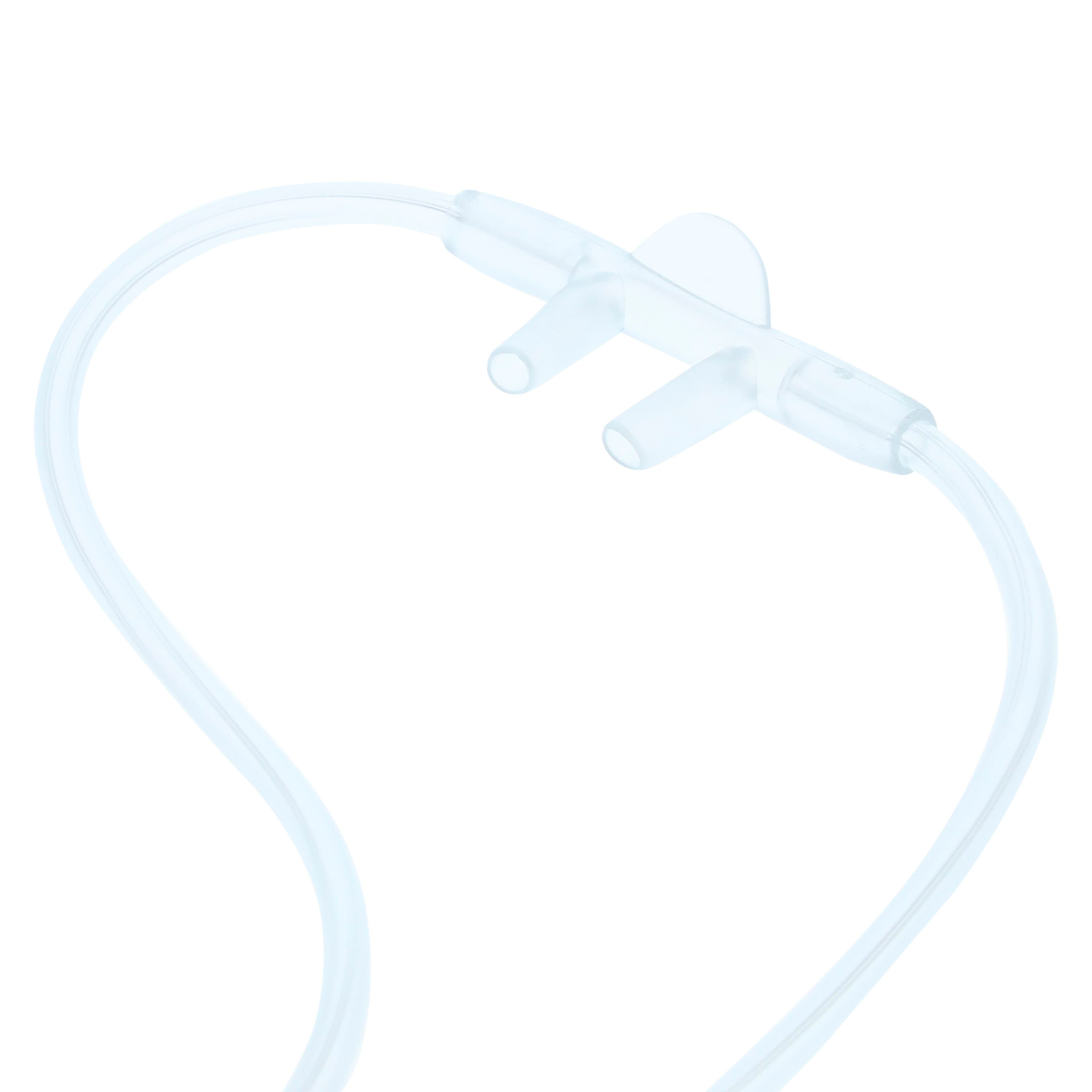 Medsource International Adult Nasal Cannula, Universal Connector, Non-Flared Tip, 7 ft Tubing, Disposable, Latex-Free, Each thumbnail 3