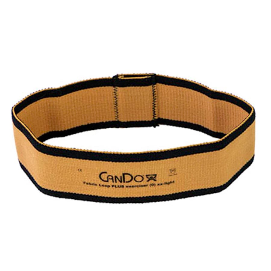 CanDo Loop Plus 8" XX-Light Resistance Exercise Loop, Tan - Cando Loop Plus 8 XX Lgt - Image 1