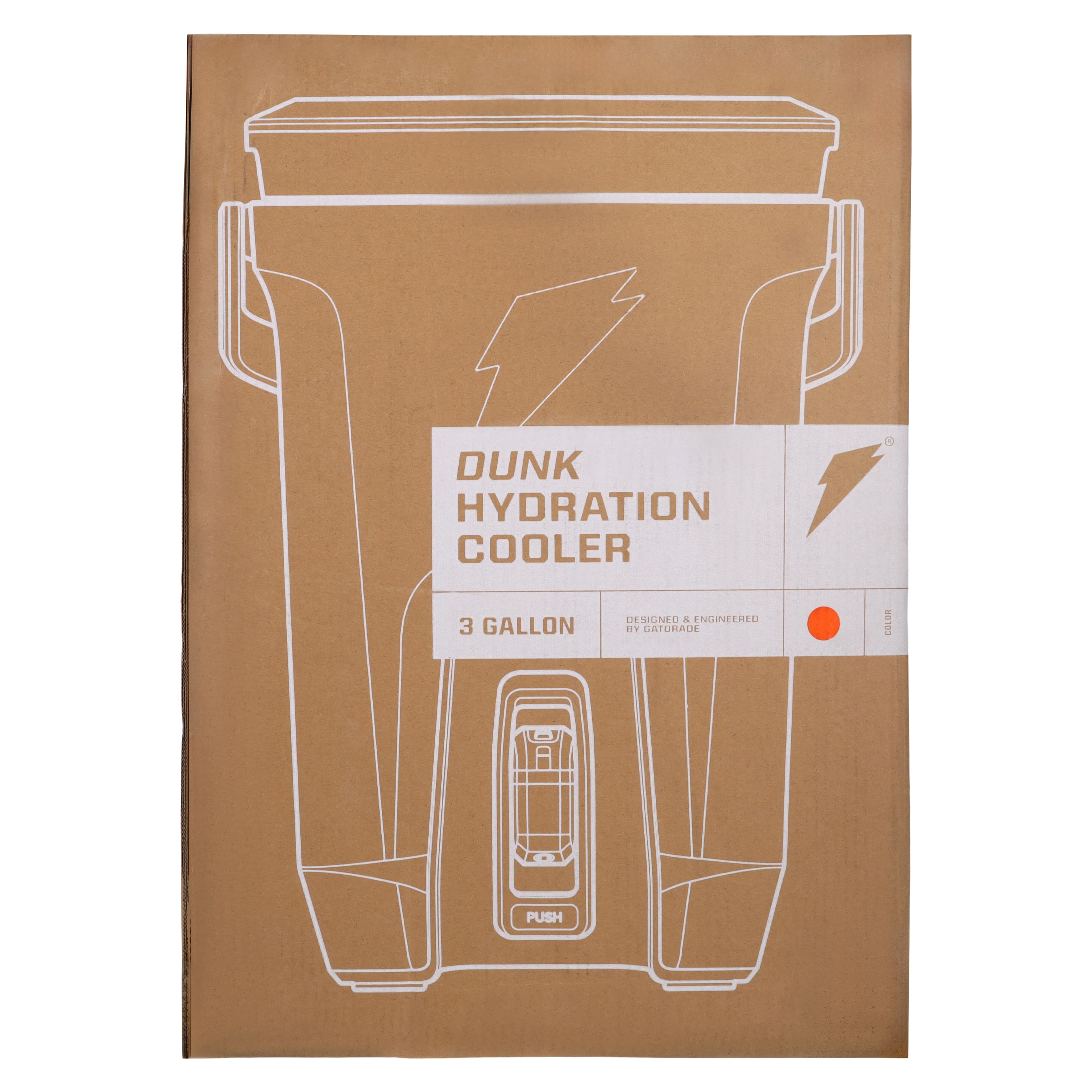 Gatorade 3 Gallon Dunk Hydration Cooler, 1/Case thumbnail 5