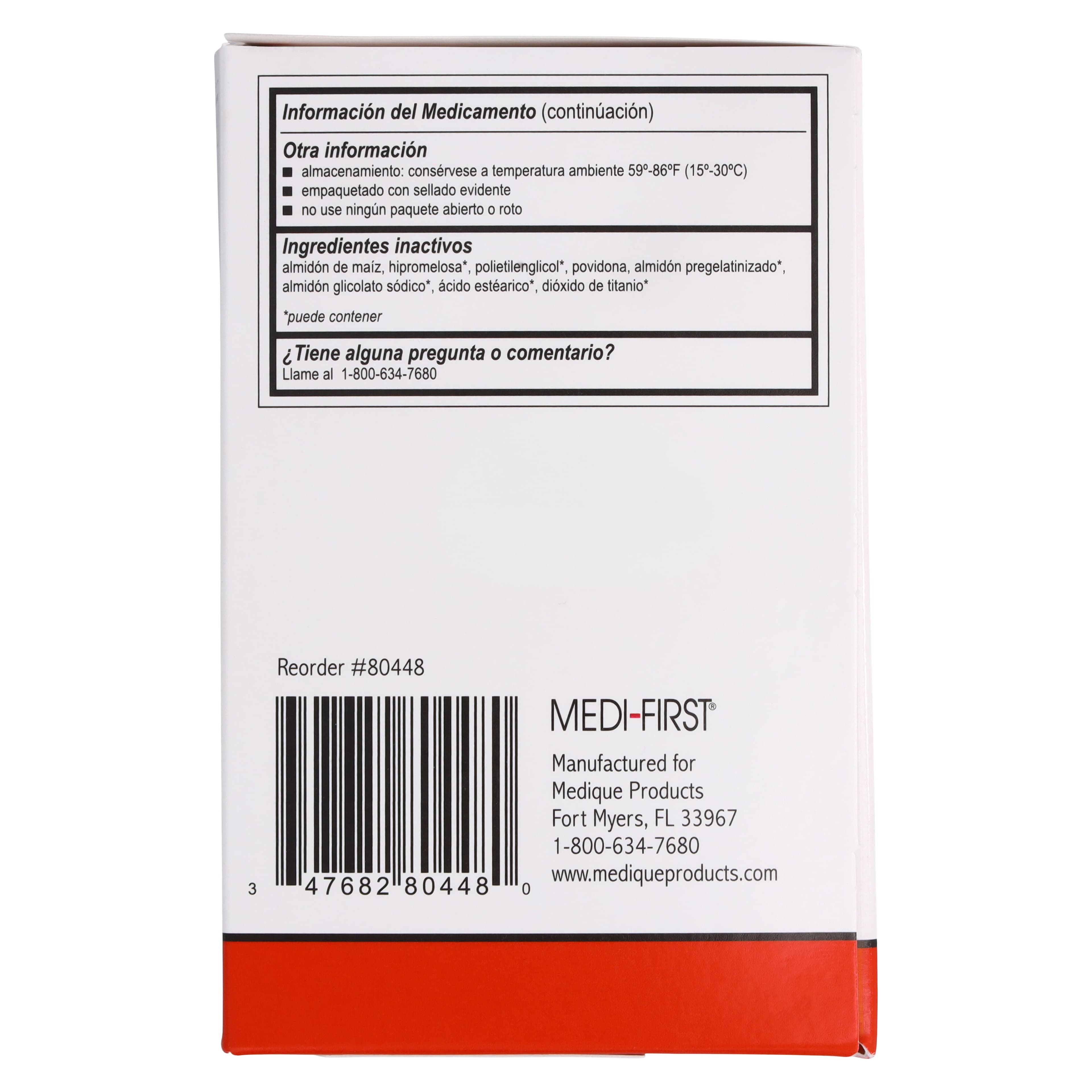 Medique Non-Aspirin Extra Strength Acetaminophen Tablets, 500 mg, 125 x 2/Box thumbnail 5