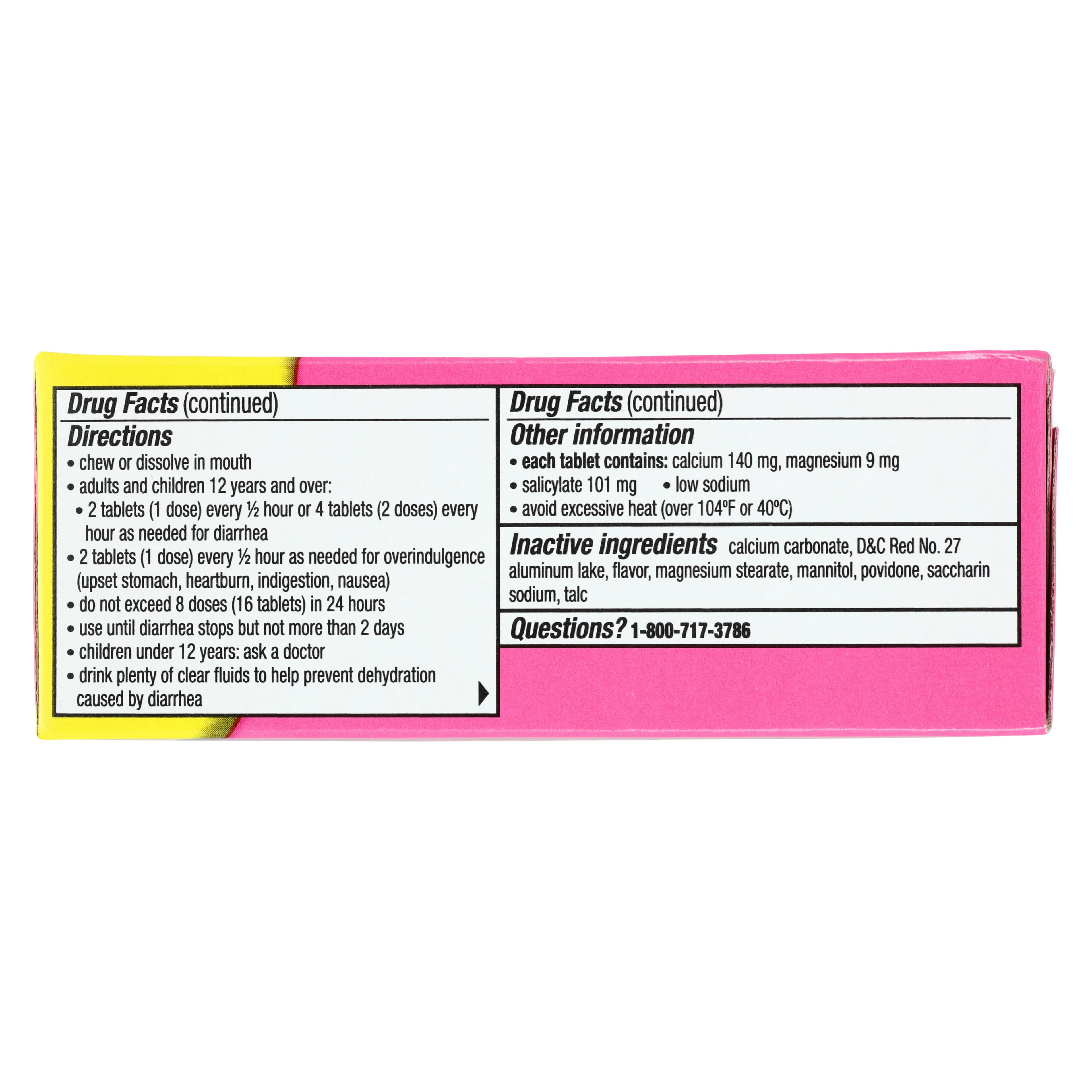 Pepto-Bismol Tablets, 262 mg, 48/Box thumbnail 3