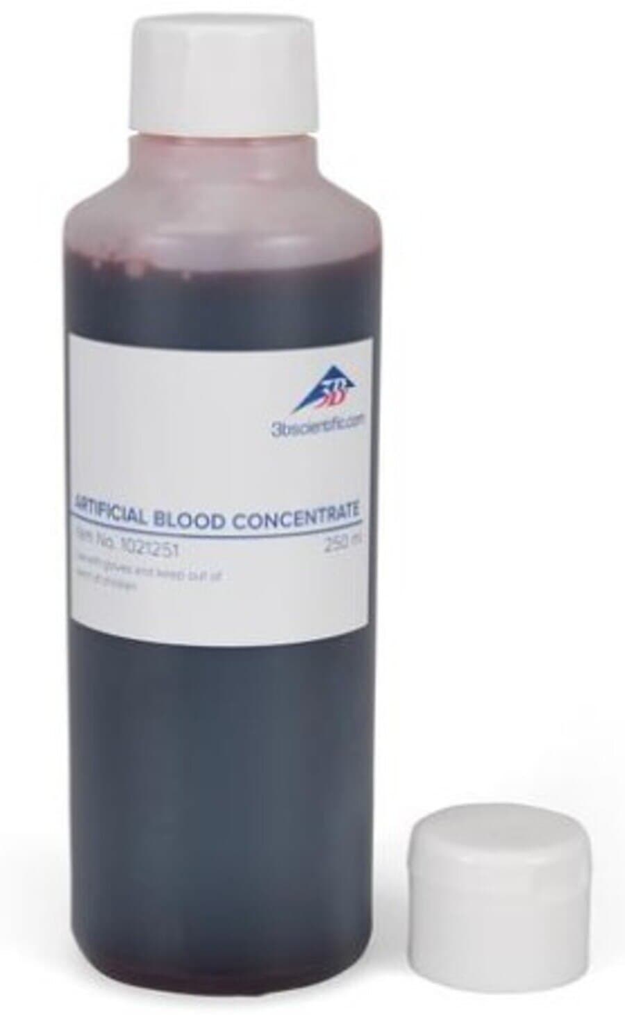 American 3B Scientific Artificial Blood Concentrate, 250 mL - Artificial Blood Conc 250ml - Image 1