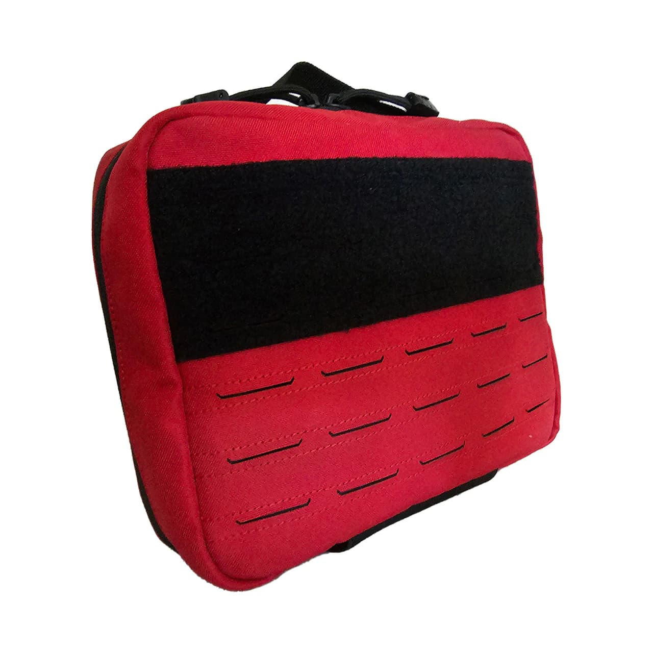 Cura Rip-Away Emergency Medical Pouch, Red, 2.5" x 9.5" x 8.5", Zipper Closure with Carry Handle - Cura Rip-Away Medical Pouch - Image 1