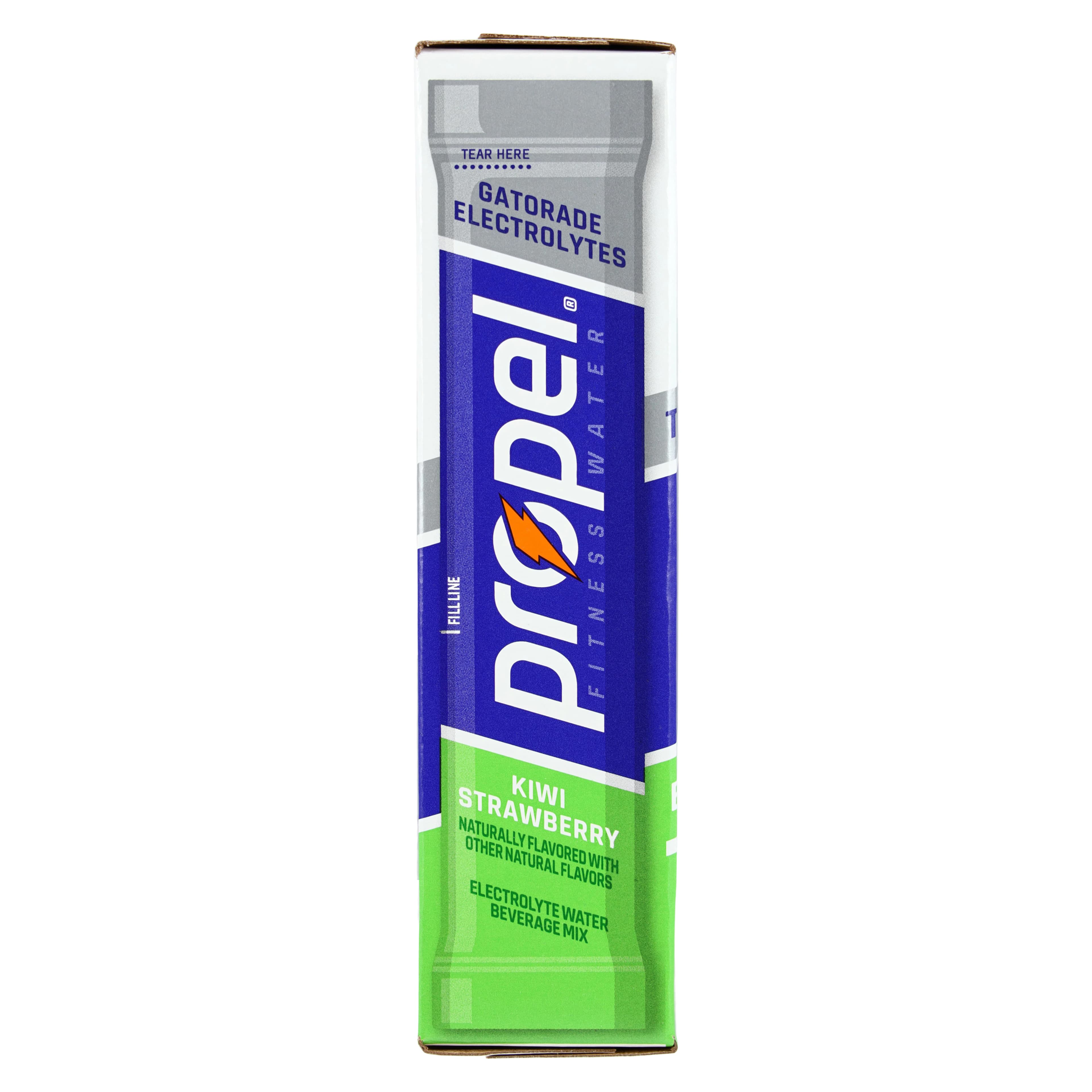 Propel Electrolyte Powder Packets, Strawberry Kiwi, 10 Count Box, 12/Case thumbnail 3