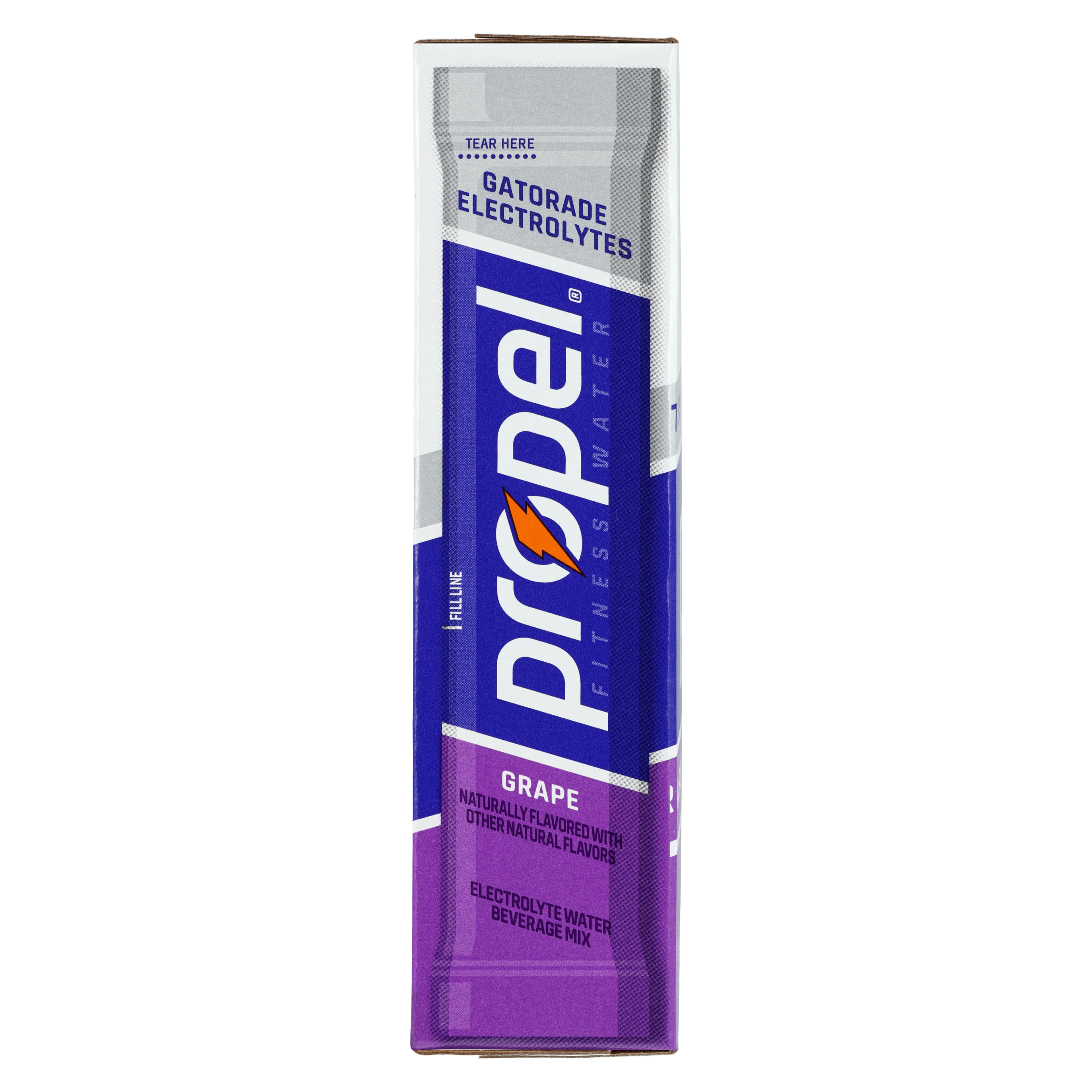 Propel Electrolyte Powder Packets, Grape, 10 Count Box, 12 Boxes/Case thumbnail 4
