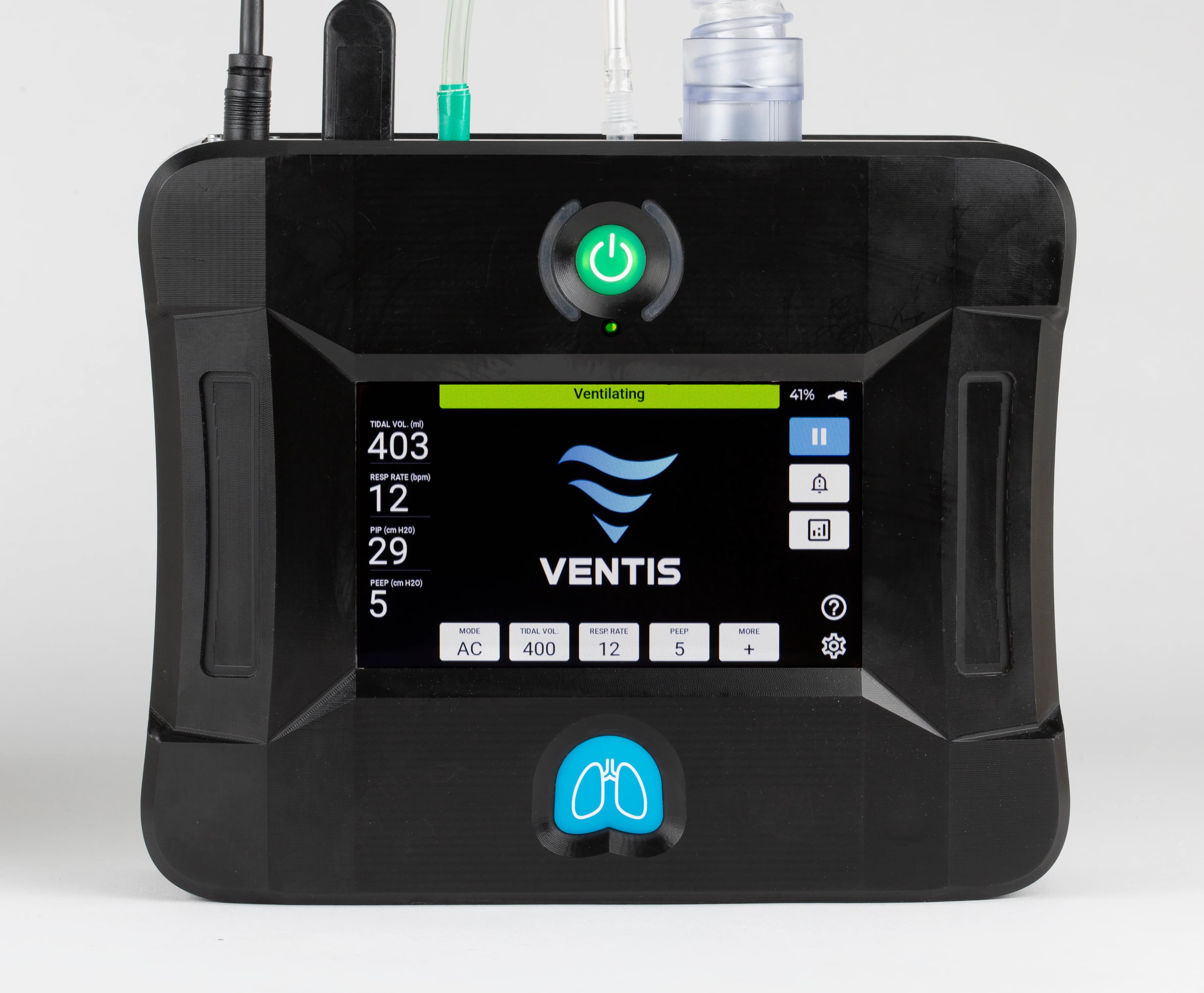 Ventis Medical VM-2000 Emergency Ventilator (HeroVent), 8 x 6.5 x 2.25 in - VM-2000 Emergency Ventilator - Image 1