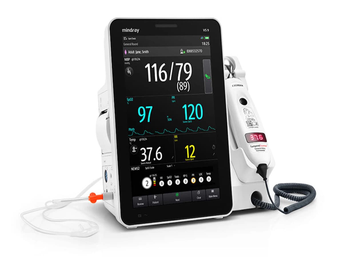 Mindray VS9 Vital Signs Monitor, Wireless, Each - Monitor Vital Signs VS9 - Image 1
