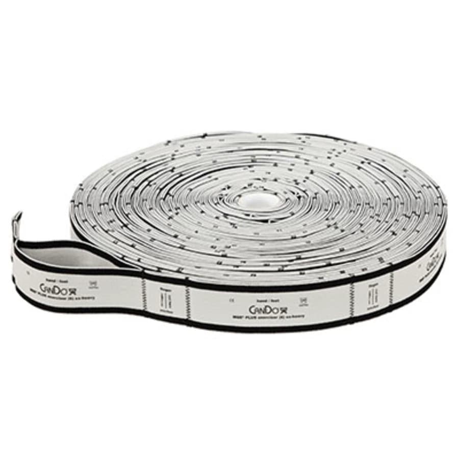 CanDo Band Exerciser, Silver (XX-Heavy), 30 yd Roll - CanDo 30 yd Exerciser Silver - Image 1