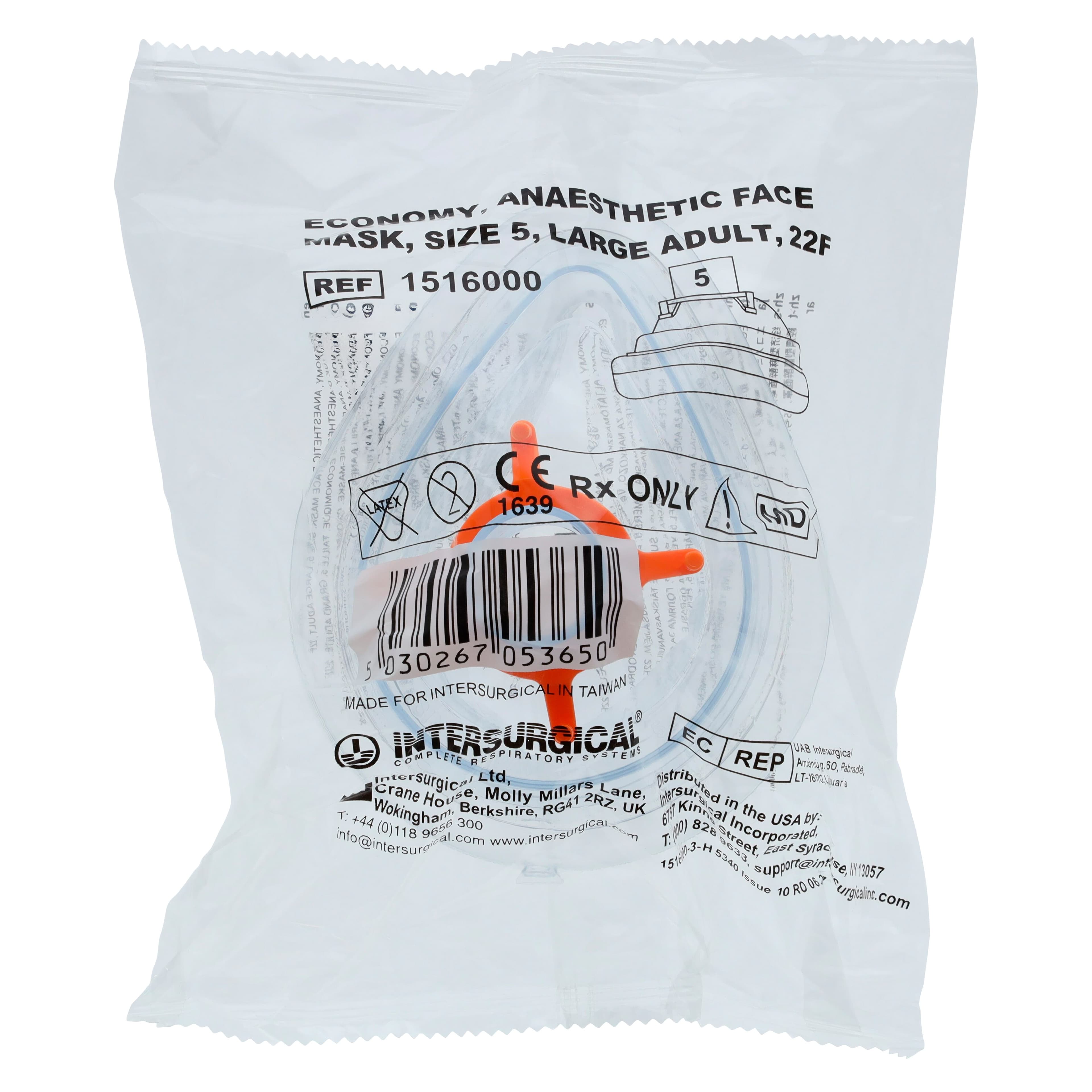 Intersurgical Anesthetic Breathing Circuit, Size 5, 3 Liter Bag, 10/Case thumbnail 5