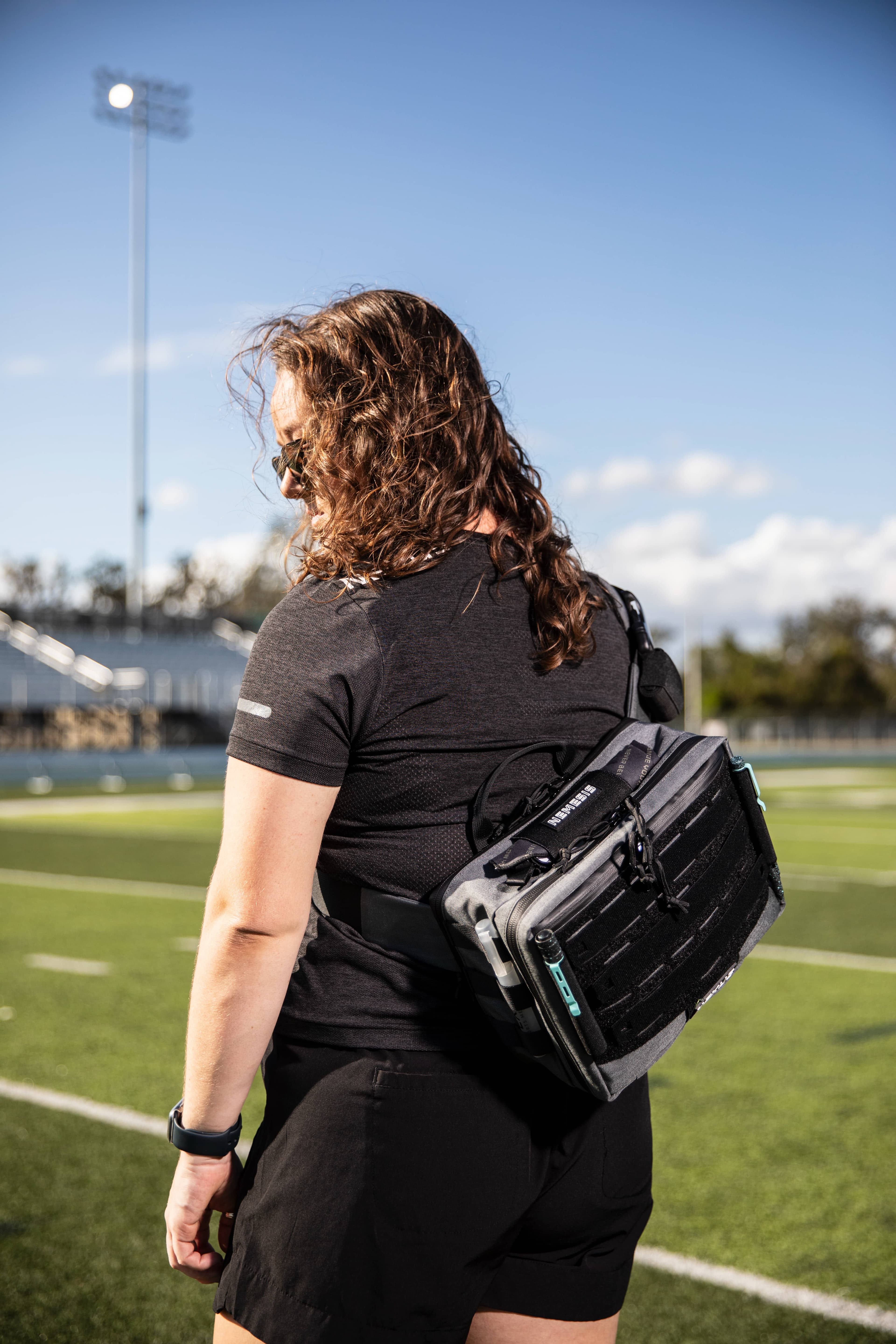Nexus Sports Medicine Nemesis Athletic Trainers Bag, Smoke Gray - Nemesis Bag Smoke Gray - Image 1