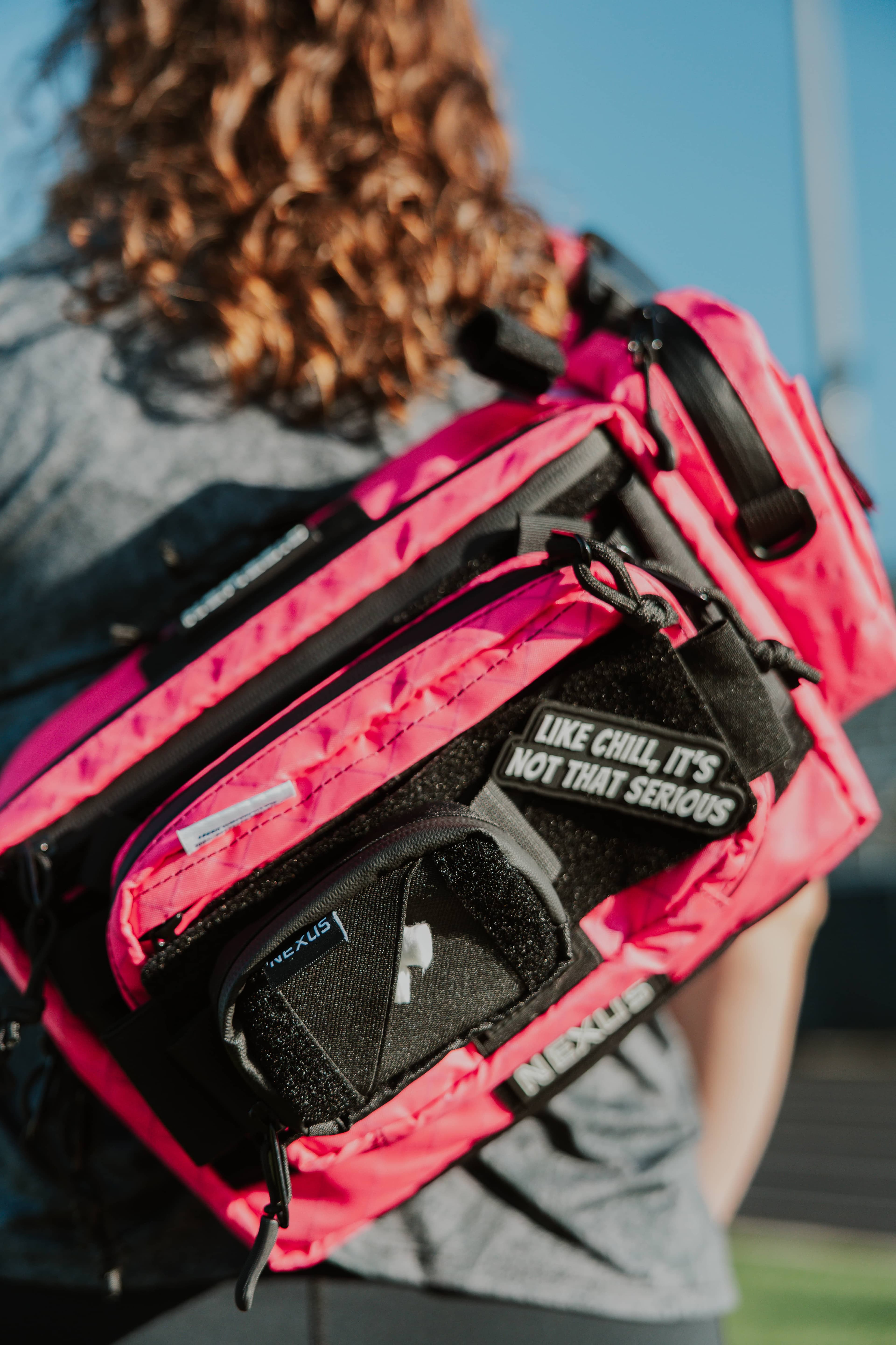 Nemesis Athletic Trainers Bag, Flamingo - Nemesis Bag Flamingo - Image 1