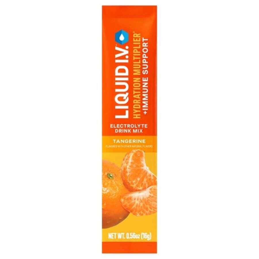 Liquid IV Hydration Multiplier Electrolyte Powder, Tangerine, Single-Use Packet, 1/Pk - Liquid IV Tangerine - Image 1