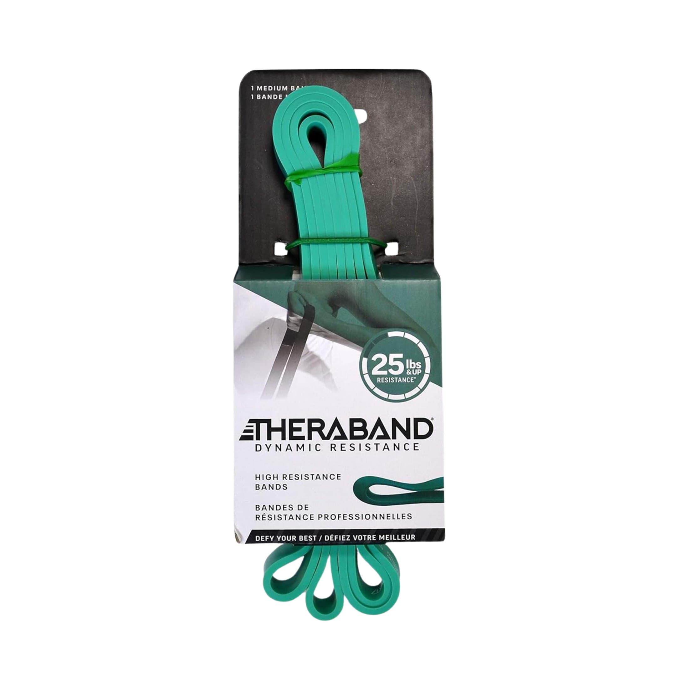 TheraBand High Resistance Resistance Band, Medium - High Resistance Band - Image 1