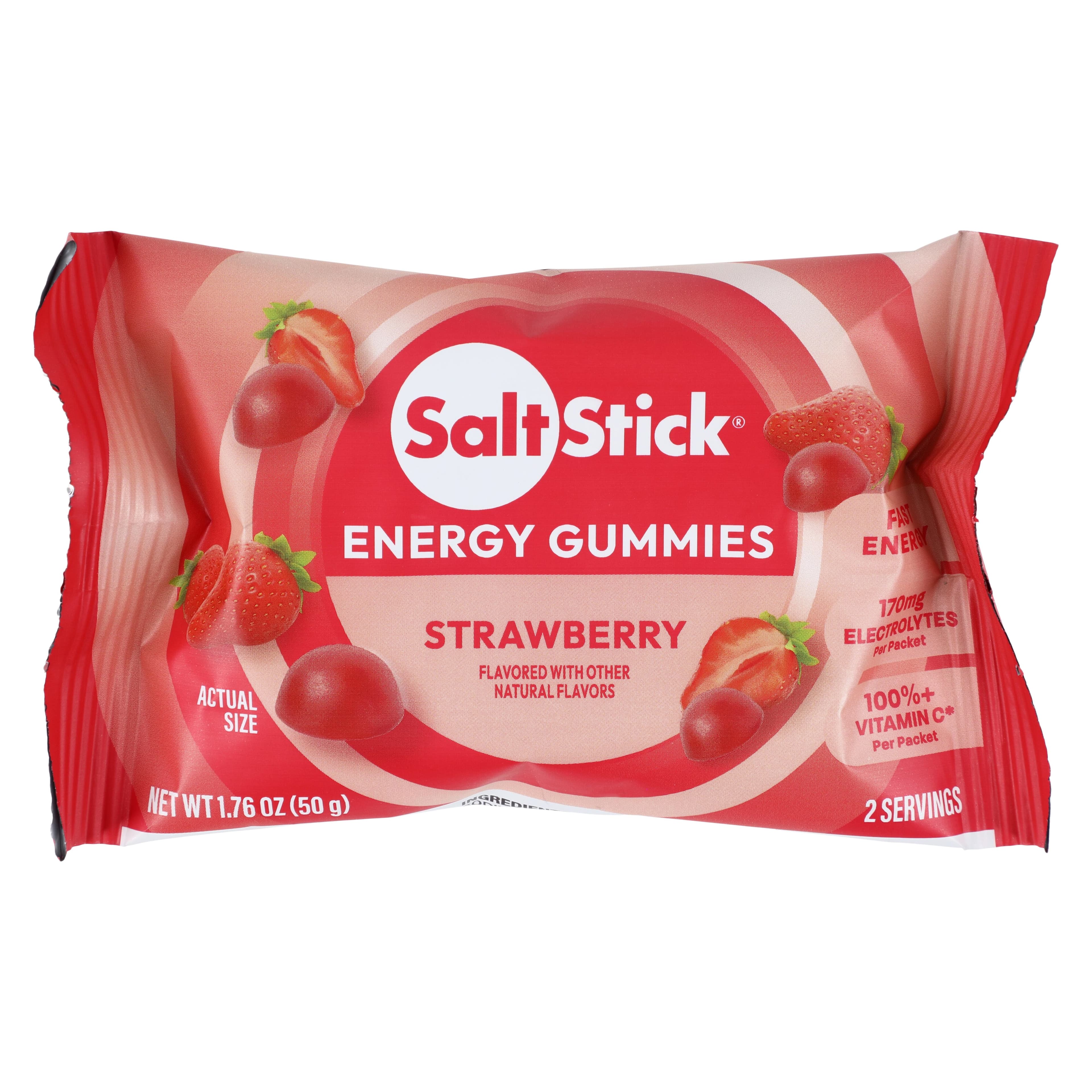 SaltStick Electrolyte Chews, Strawberry, 10 Count Packets per Carton thumbnail 2