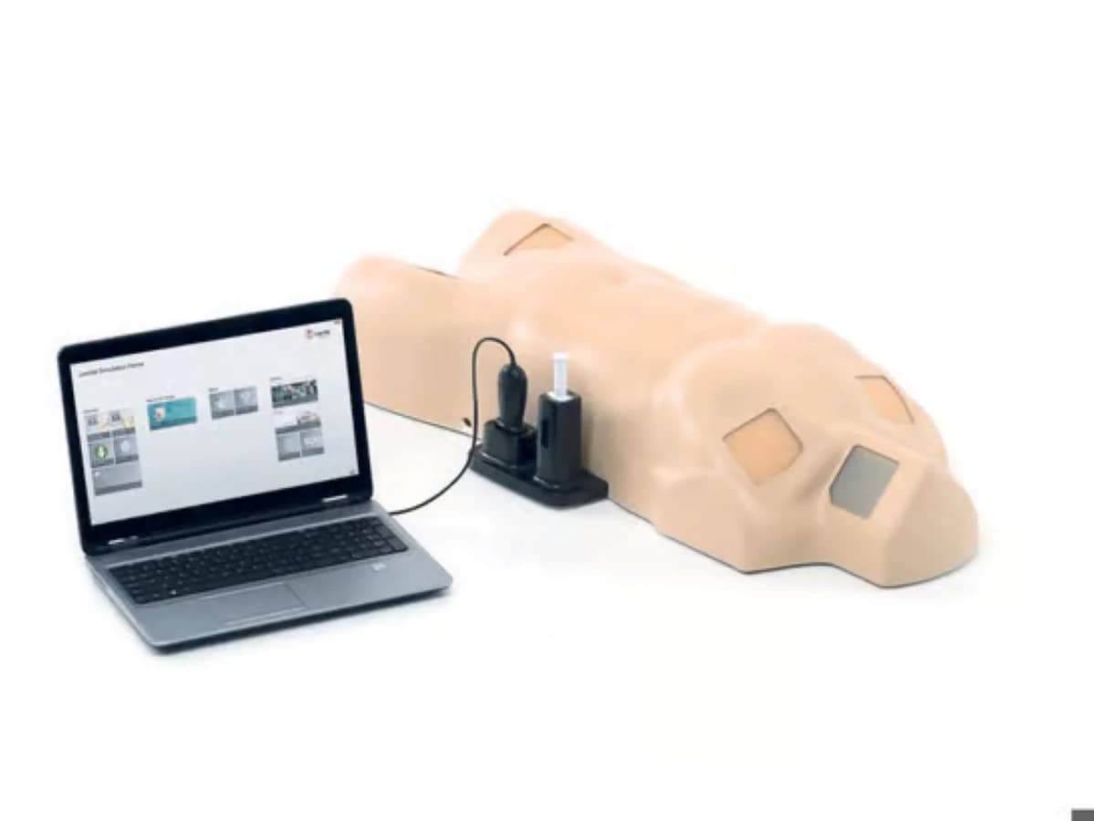 Laerdal SonoSim Ultrasound-Guided Procedure Trainer with Torso and Accessories - Sonosim Procedure Trainer - Image 1