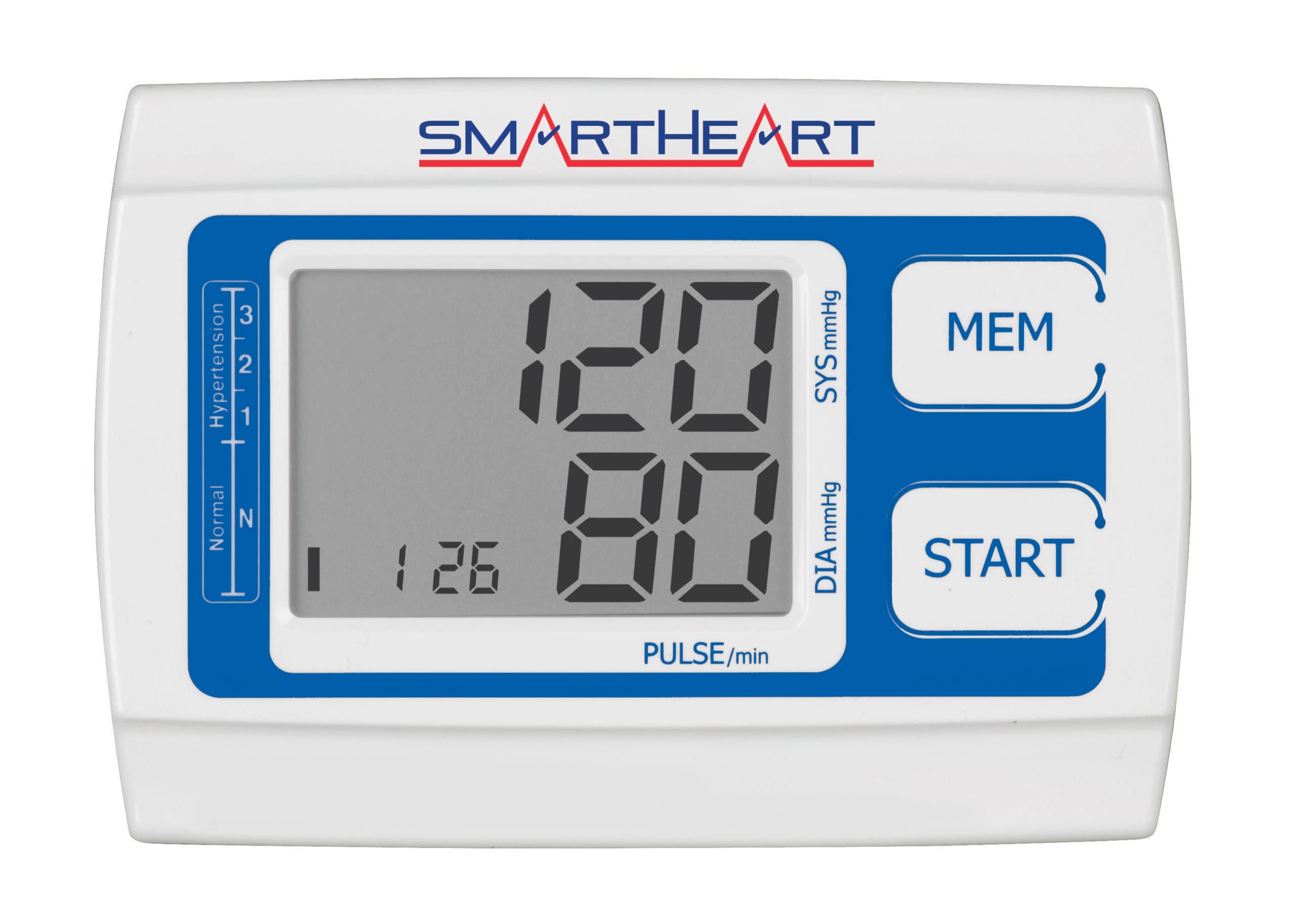 SmartHeart Digital Blood Pressure Arm Monitor, Non-Latex, Each - Smartheart BP Arm Monitor - Image 1