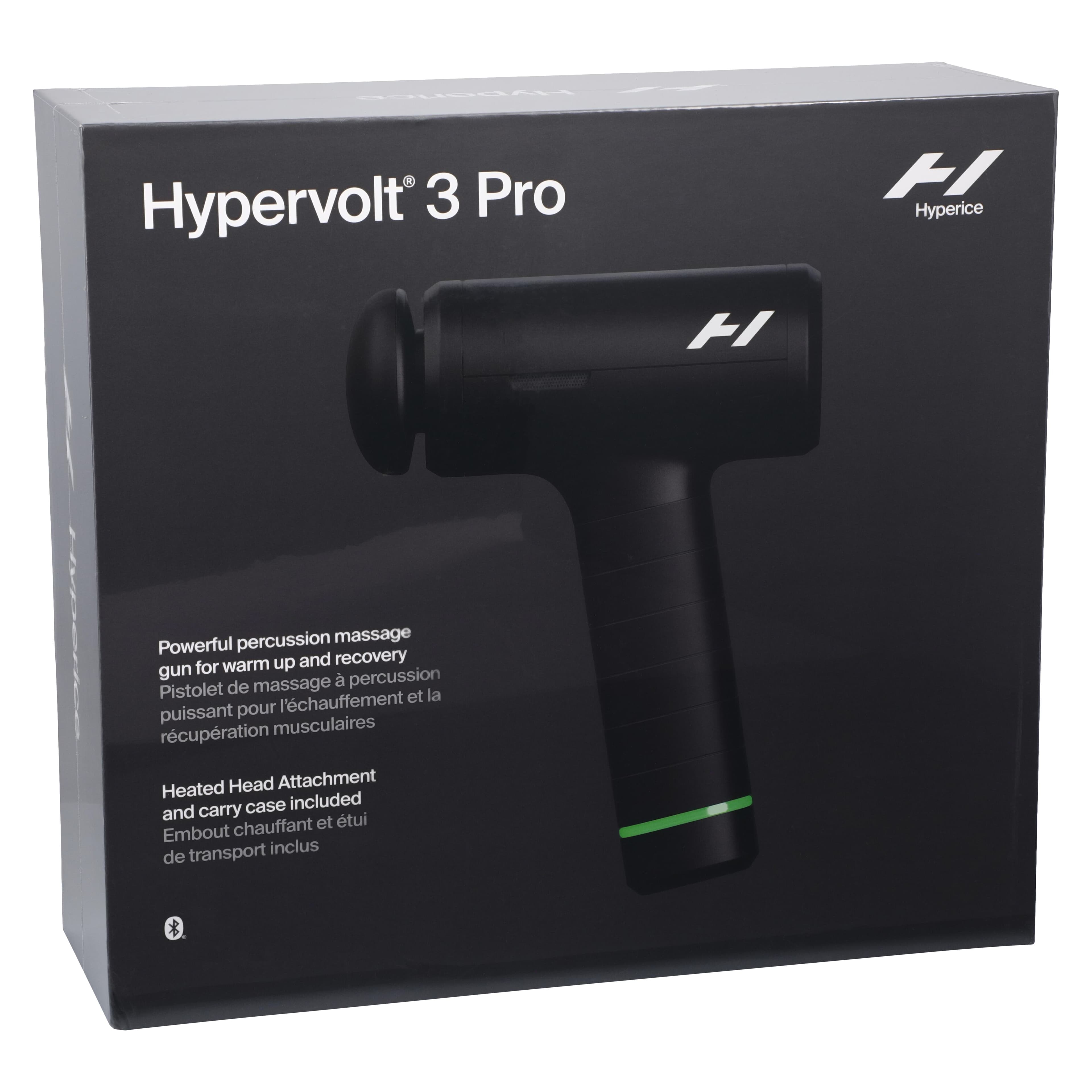 Hyperice Hypervolt 3 Pro Percussion Massager, Black - Hypervolt 3 Pro - Image 1