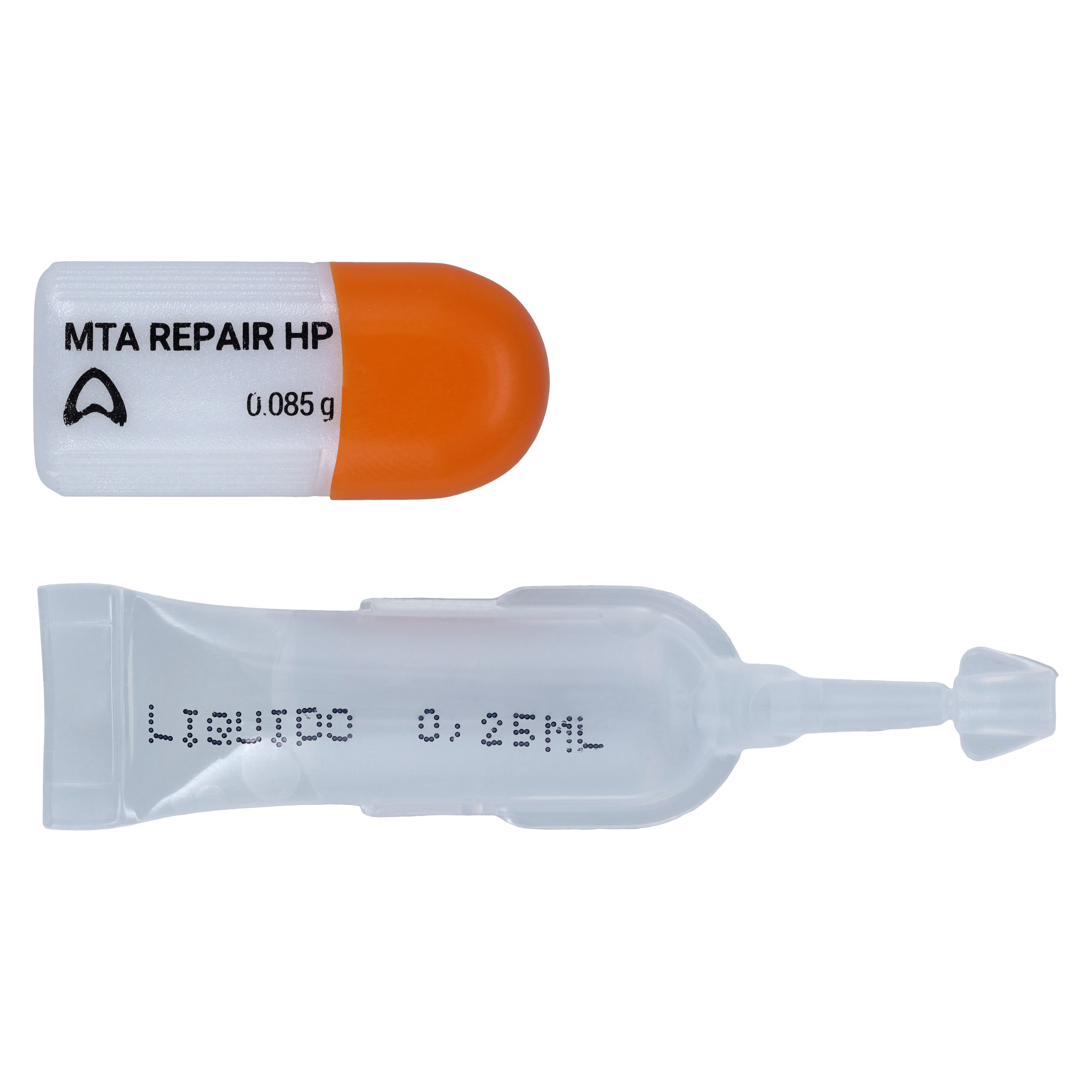Angelus MTA Repair HP Bioceramic Root Canal Repair Cement, Putty Consistency, 10 Powder Capsules + 10 Liquid Vials, #8469 thumbnail 2