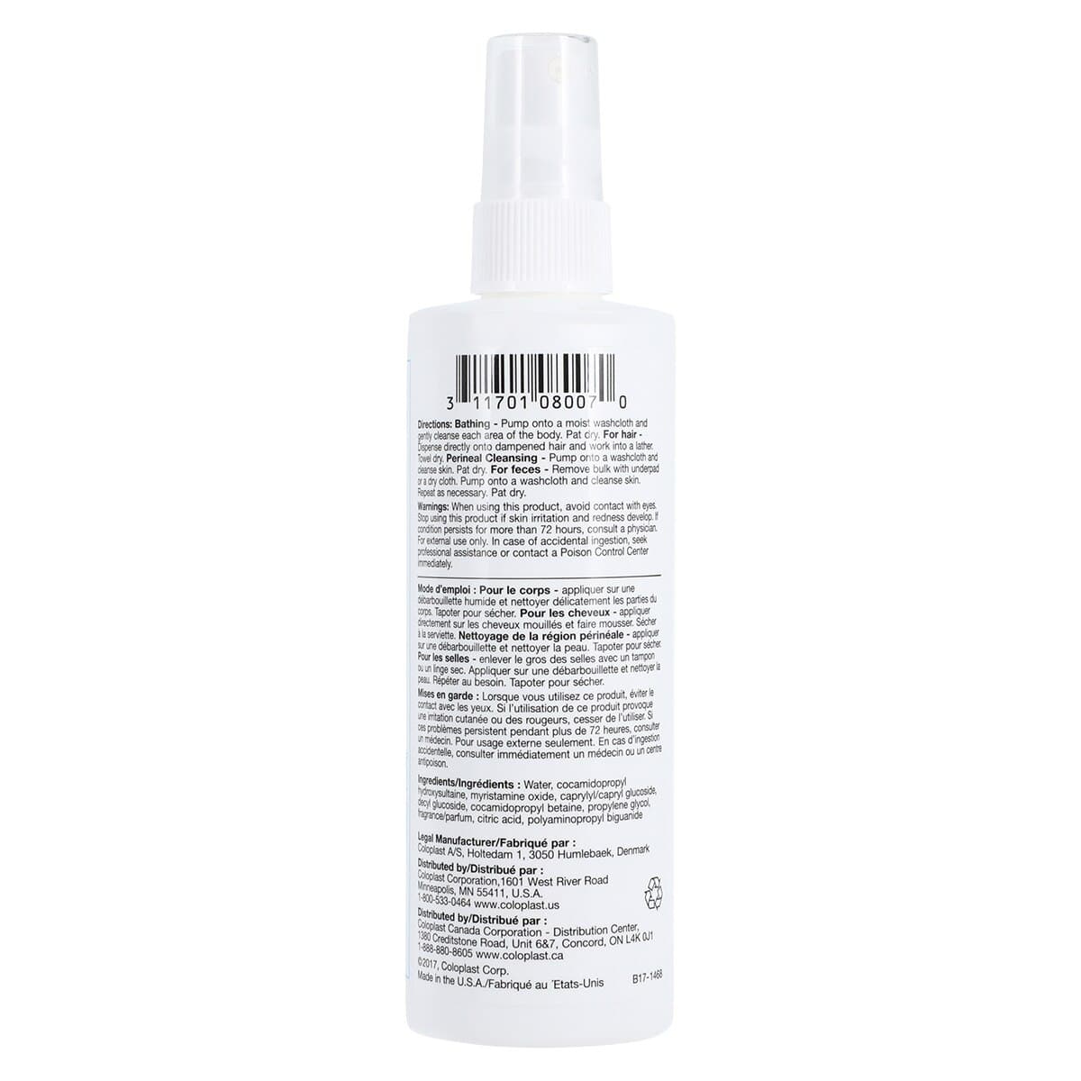 Coloplast Bedside-Care No Rinse Shampoo & Body Wash, 8 oz Bottle thumbnail 2