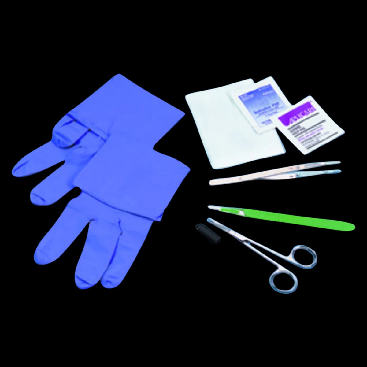 Busse Hospital Disposable Debridement Tray, Sterile - Tray Debridement Sterile - Image 1
