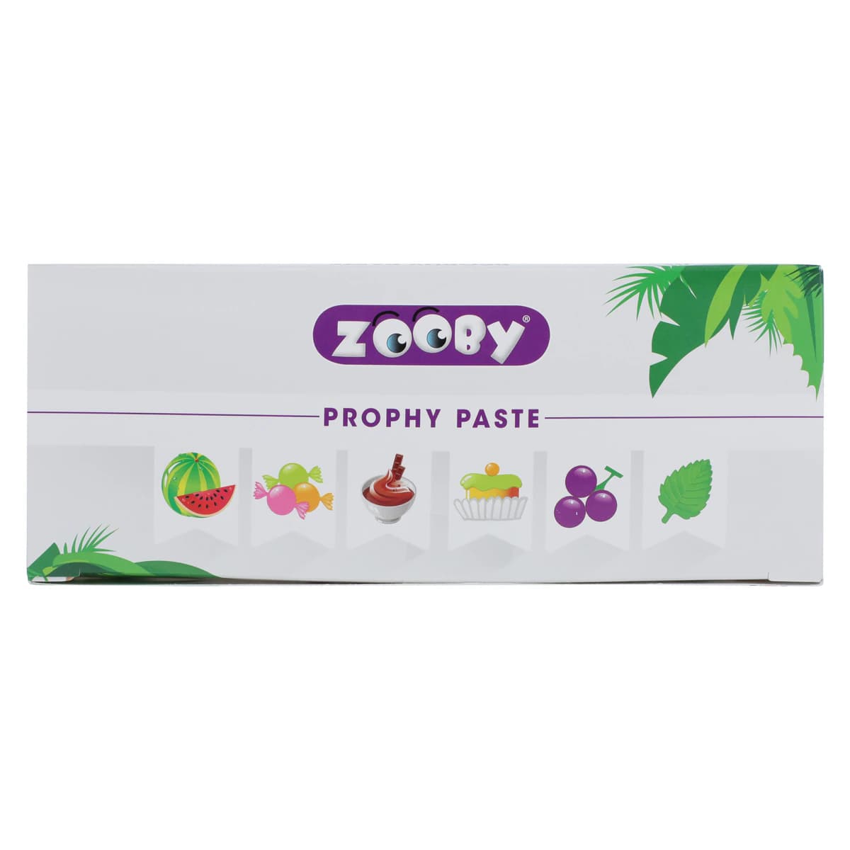 Zooby Prophy Paste, Medium Grit, Growlin' Grape Flavor, 100 Unit-Dose Cups, 1.23% Fluoride, Xylitol, Gluten-Free, 602110 thumbnail 2