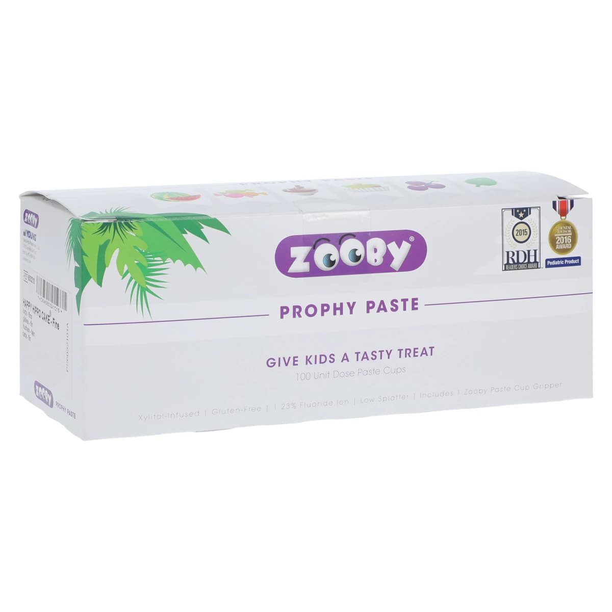 Zooby Prophy Paste, Fine, Happy Hippo Cake, 100/Pk, 603210 - Zooby Prophy Paste, Fine, Happy Hippo Cake, 100/Pk - Image 1