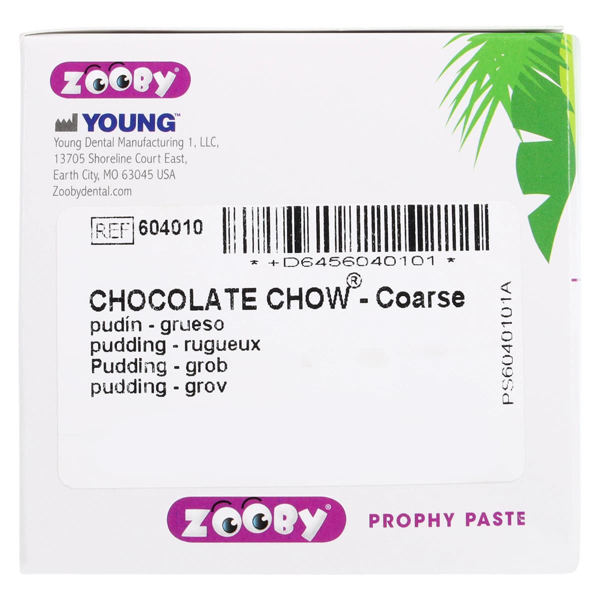 Zooby Prophy Paste, Coarse, Chocolate Chow, 100/Pk, 604010 thumbnail 7