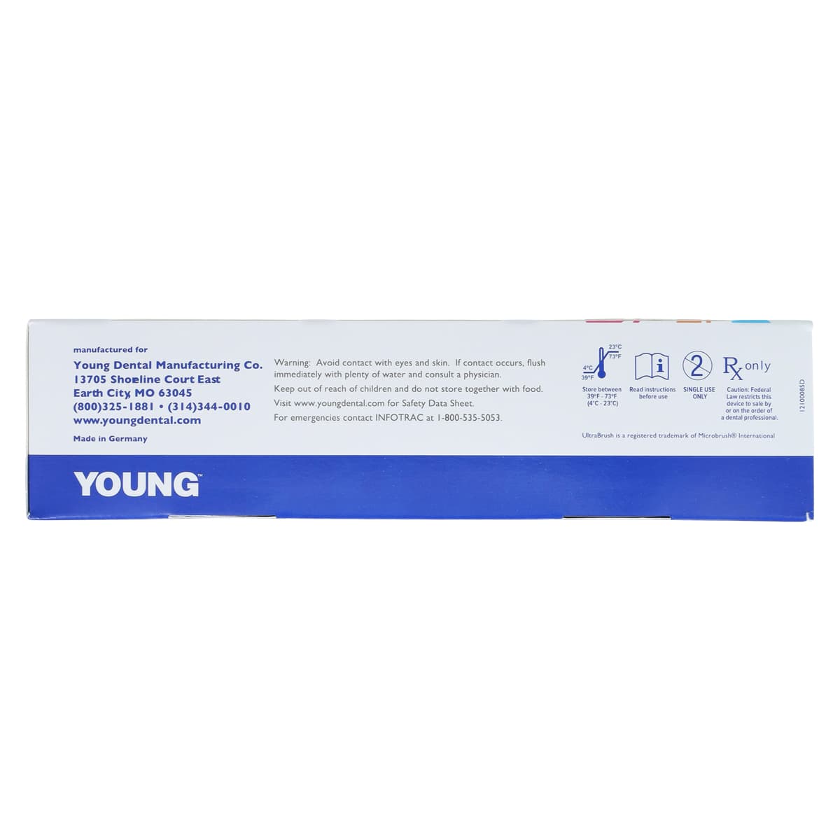 D-Lish 5% Sodium Fluoride Varnish, Fresh Melon, Unit Dose, 50/Box, 212450 thumbnail 4