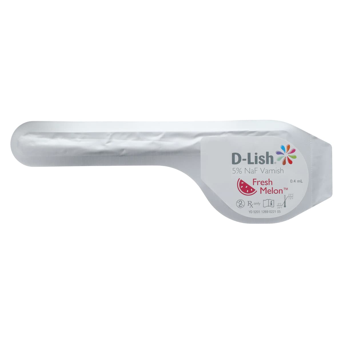 D-Lish 5% Sodium Fluoride Varnish, Assorted Flavors, 50 Unit Doses with UltraBrush 2.0 Applicators, 218450 thumbnail 2