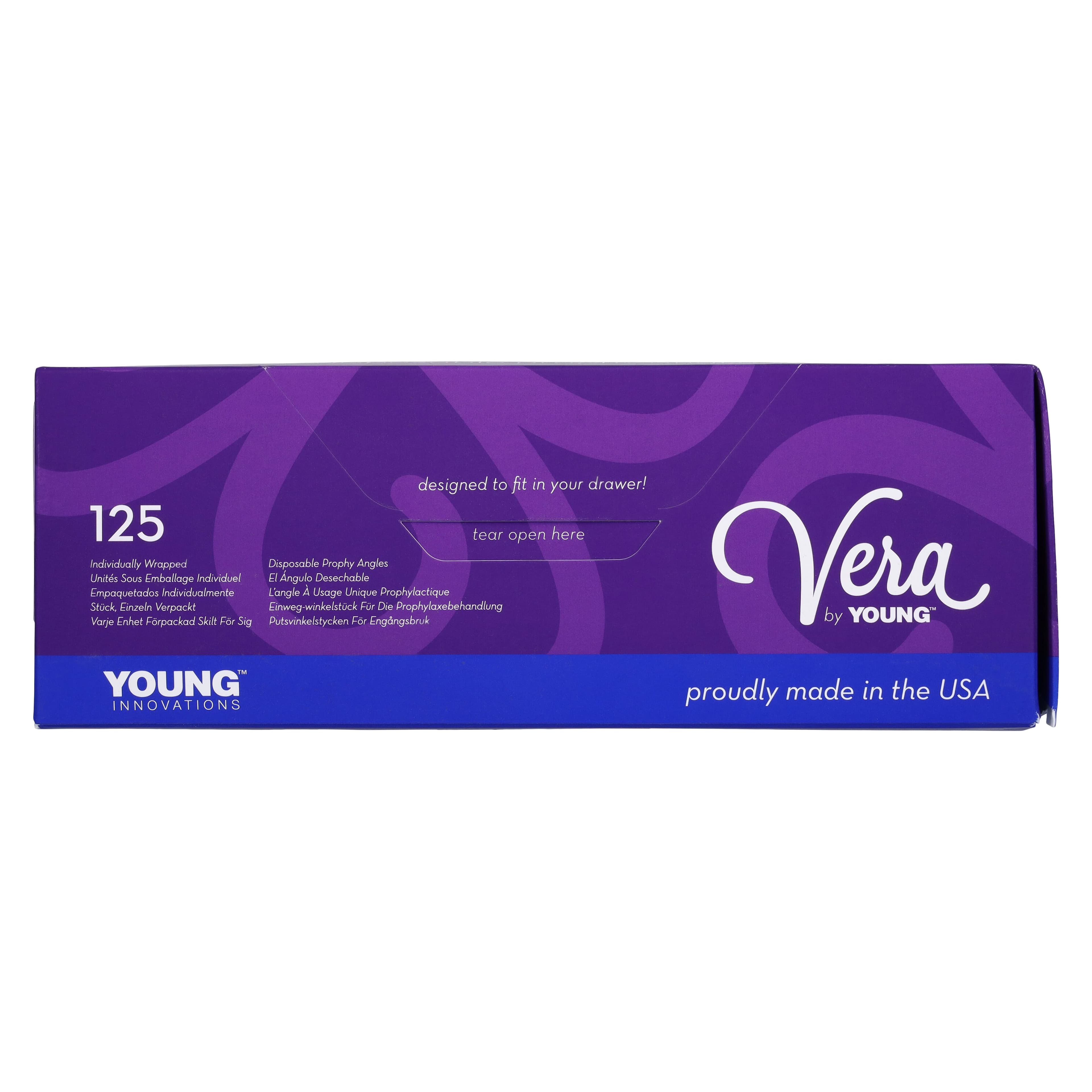Vera Contra Elite Original Disposable Prophy Angles, Soft, Latex-Free, 125/Box thumbnail 6