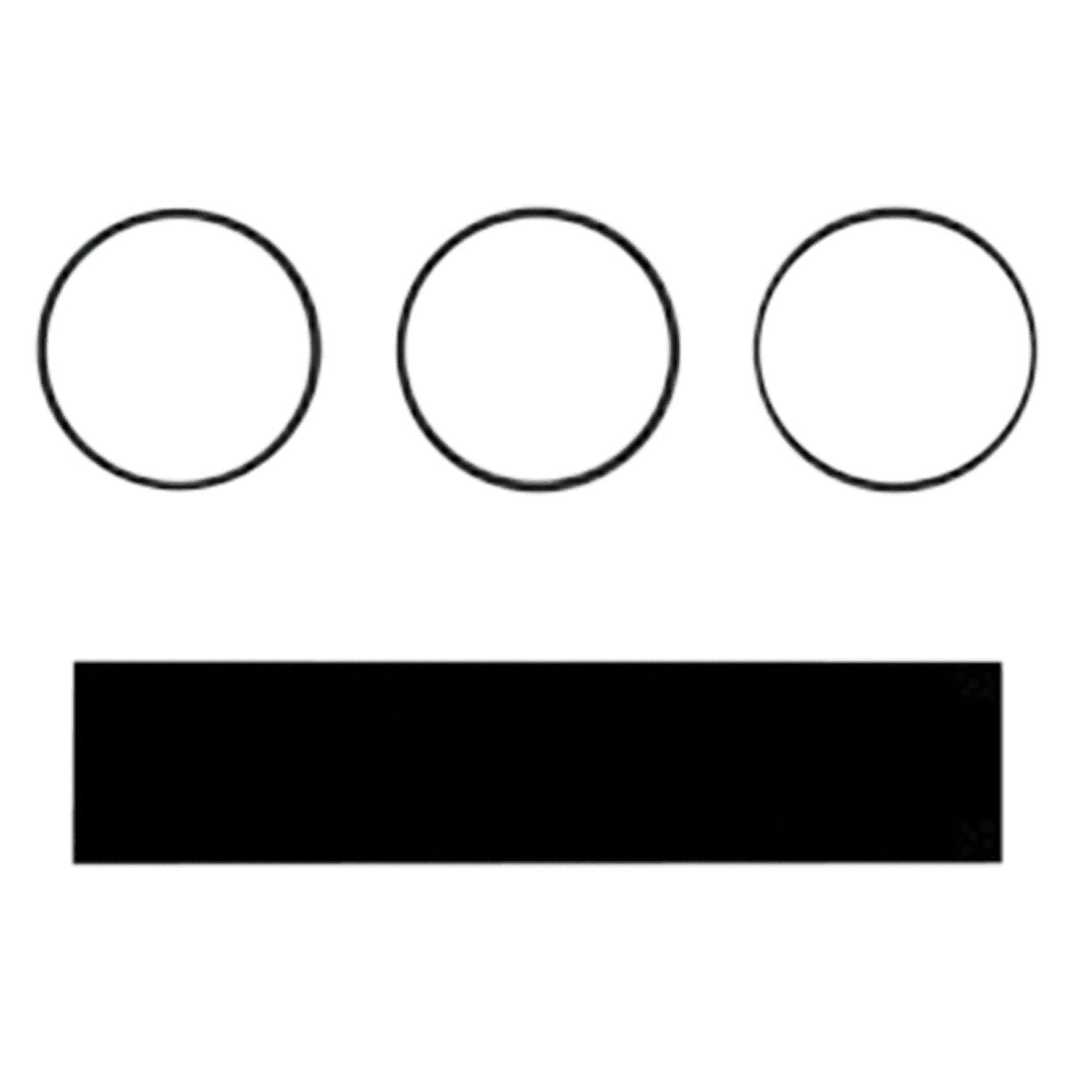 Young Dental Infinity Cordless Hygiene Handpiece Replacement O-Ring, 3/Pkg, 295790 - O-Ring, 3/Pkg, 295790 - Image 1