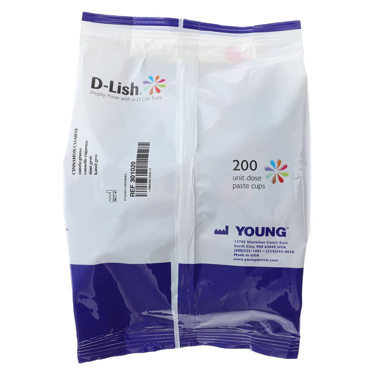 D-Lish Prophy Paste, Coarse, Cinnamon, Unit Dose Cups, 200/Box, 301020 thumbnail 2