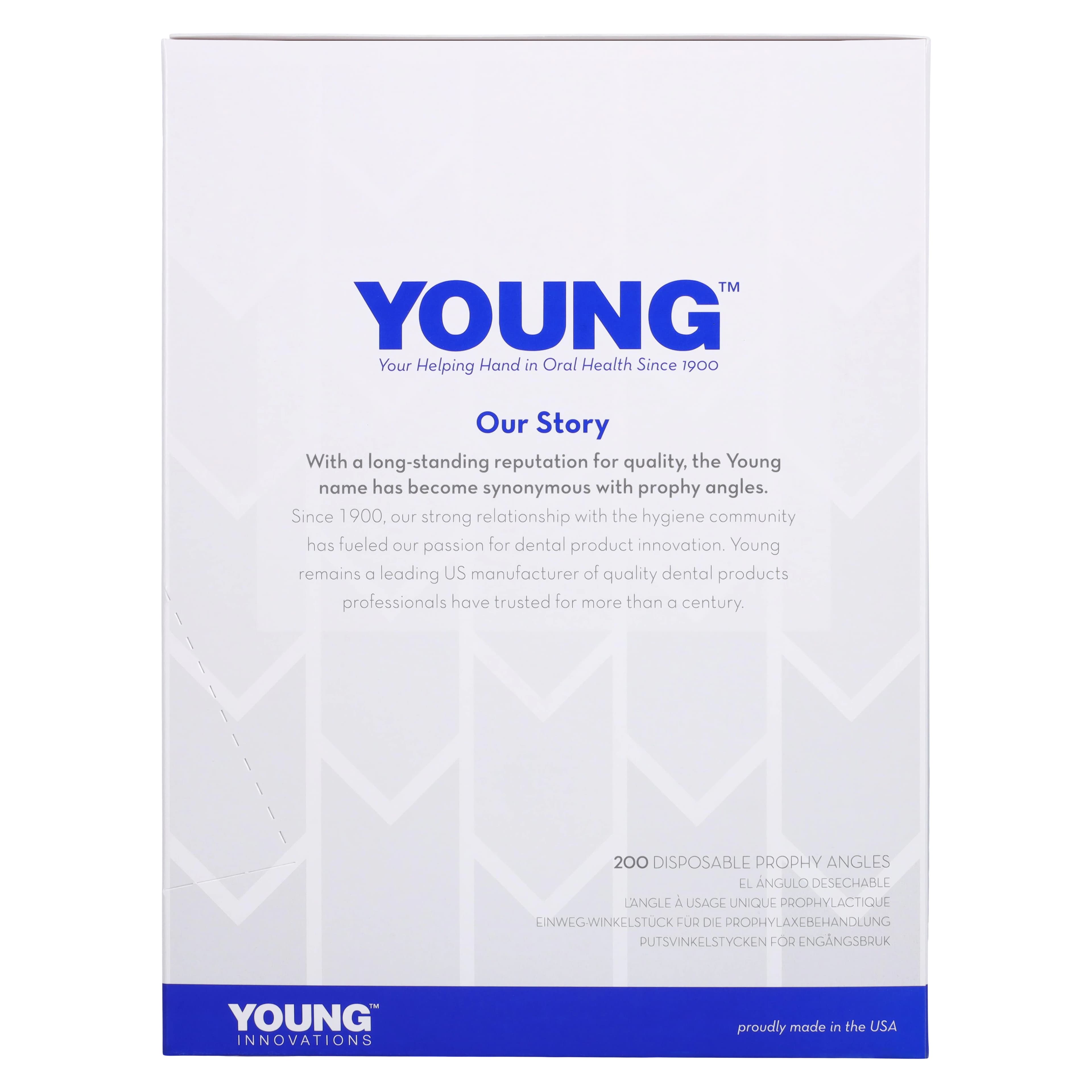 Young Dental Classic Traditional Web LF Disposable Prophy Angle, Soft, Purple, Latex-Free, 200/Box, 131620 thumbnail 5
