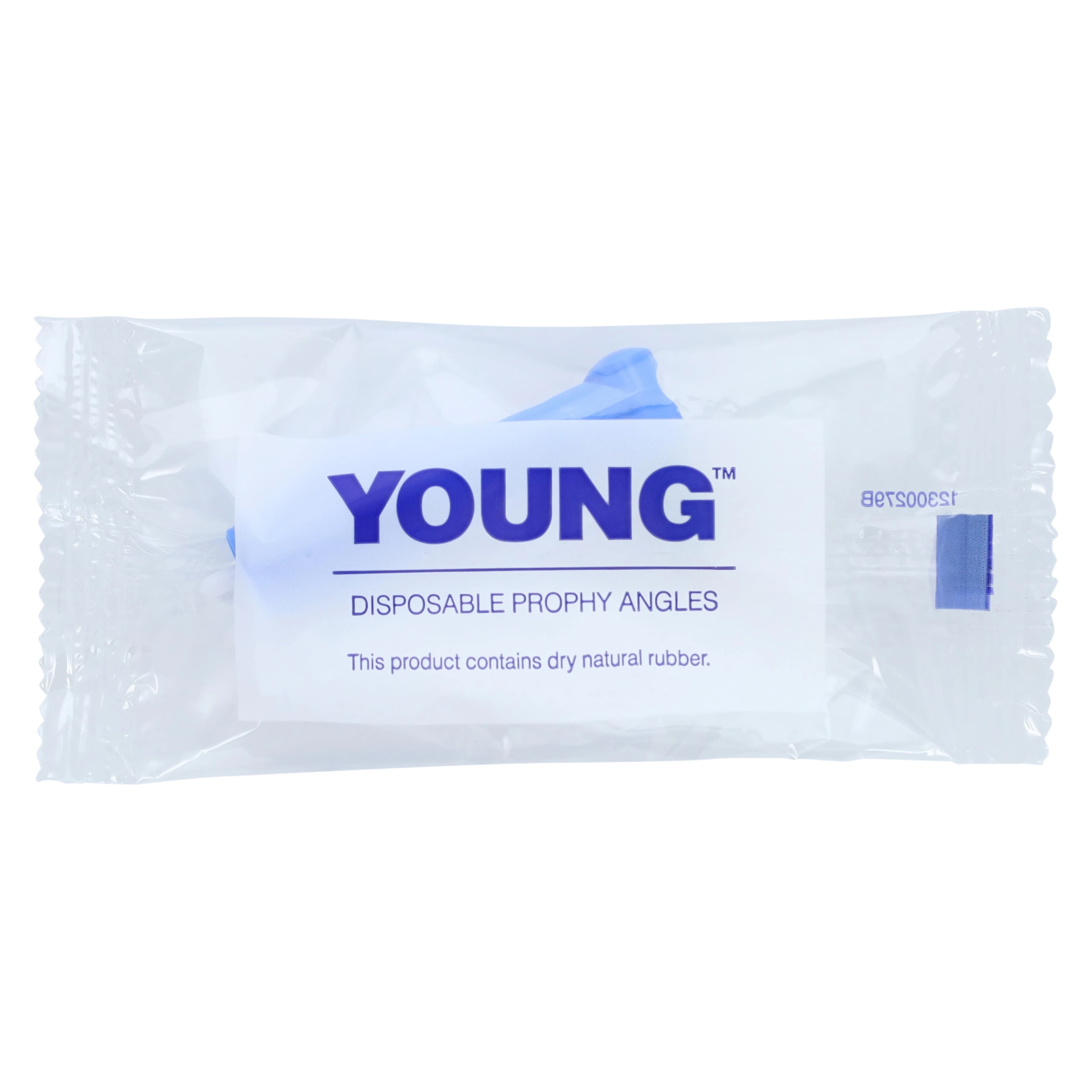 Young Dental Classic Traditional Web Disposable Prophy Angle, Latex-Free, Soft, Gray, 200/Box, 131120 thumbnail 2