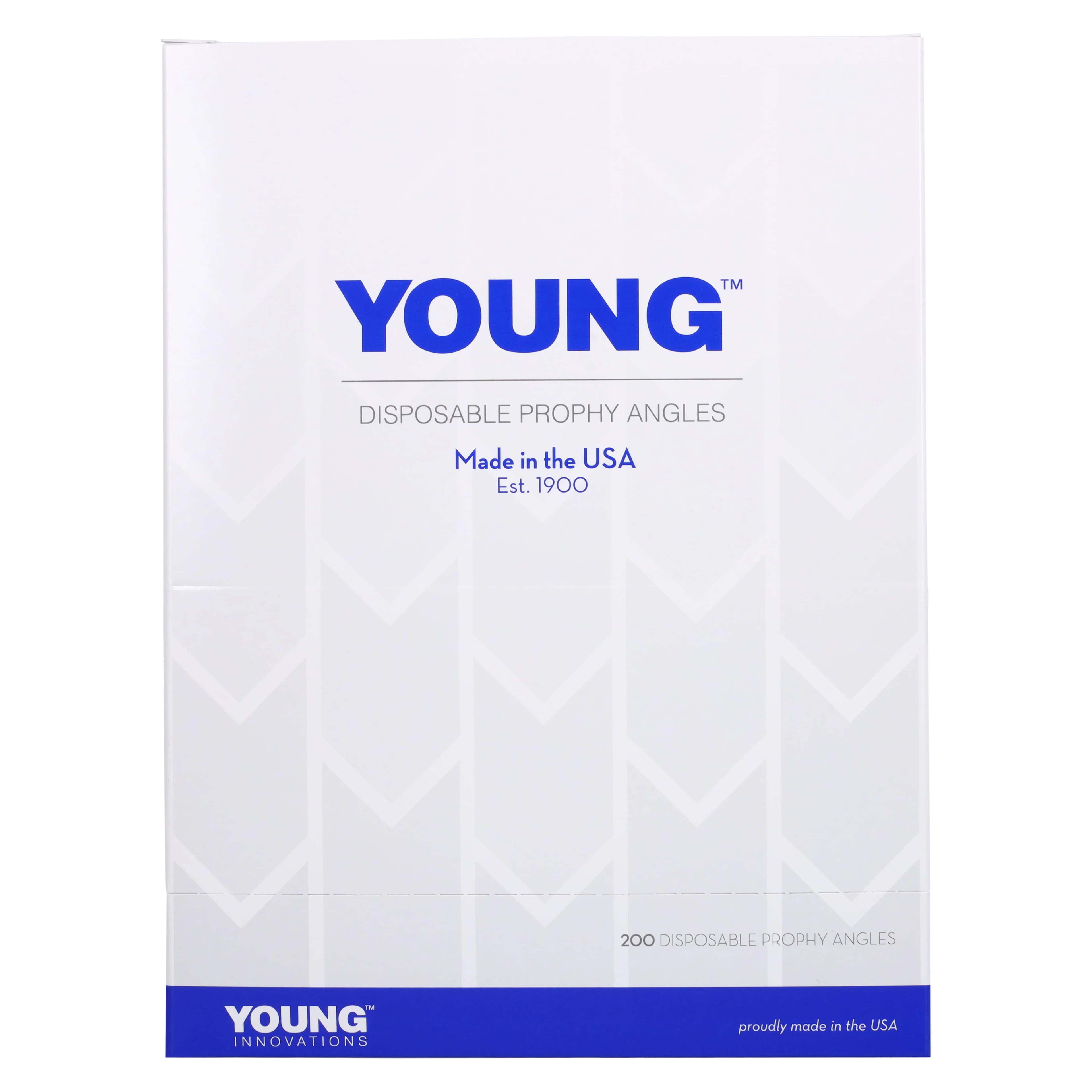 Young Dental Classic Traditional Web Disposable Prophy Angle, Latex-Free, Soft, Gray, 200/Box, 131120 thumbnail 3