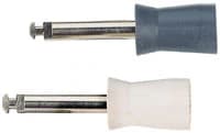 Young Dental Ribbed Latch-Type Prophy Cup, Firm, White, Long, 144/Box, 056601 - Ribbed Latch Prophy Cup - Image 1