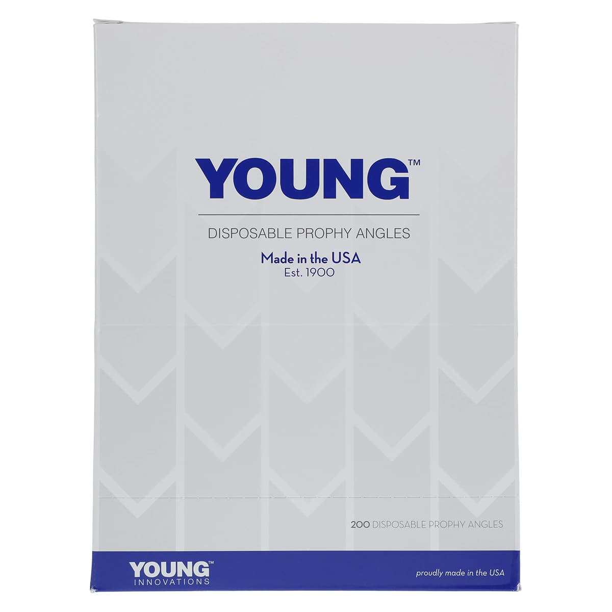 Young Dental Classic Traditional Web Disposable Prophy Angle, Firm, White, Long, 90°, 200/Box, 131320 thumbnail 3
