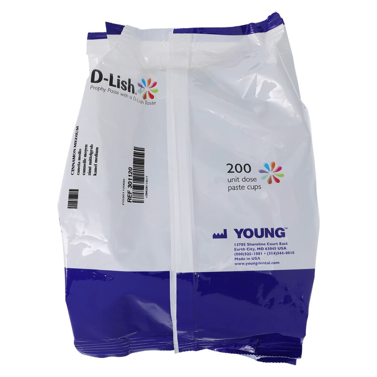 D-Lish Prophy Paste, Medium Grit, Cinnamon, Unit Dose Cups, 200/Box, 301120 thumbnail 2
