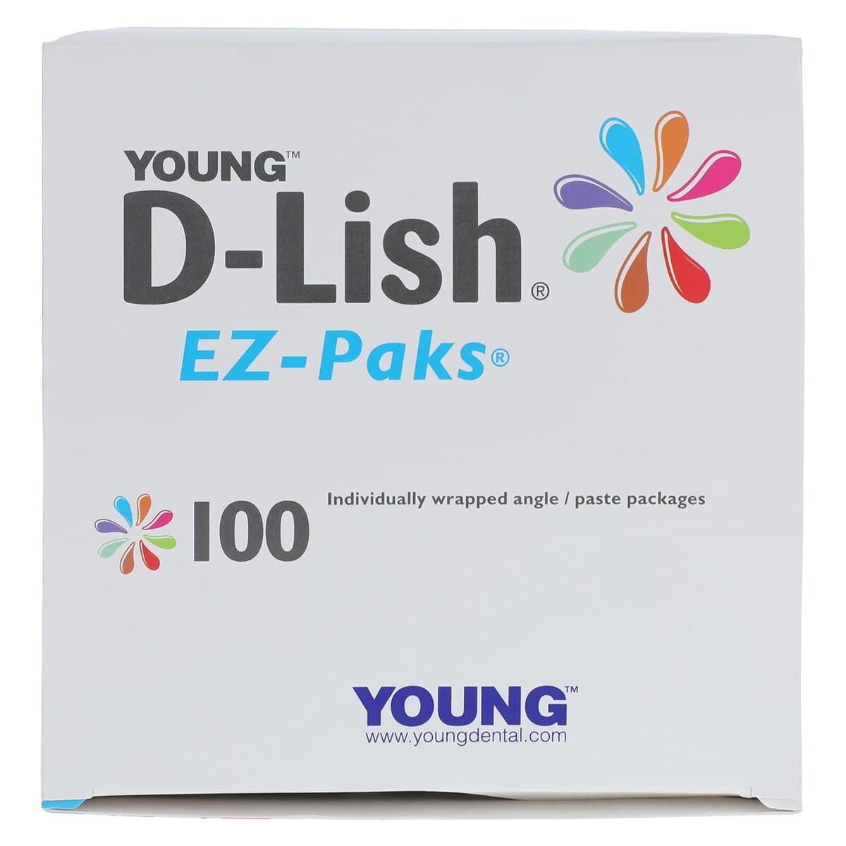 D-Lish EZ-Paks Classic Prophy Paste & Disposable Latex-Free Prophy Angle, Coarse Mint, Traditional Web, 100/Box, 320010 thumbnail 4