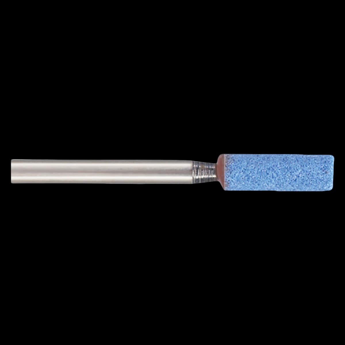 Foredom Ceramcut Aluminum Oxide Mounted Point, Medium Blue Stone, Long Shank - Ceramcut Blue Stone Med Long - Image 1