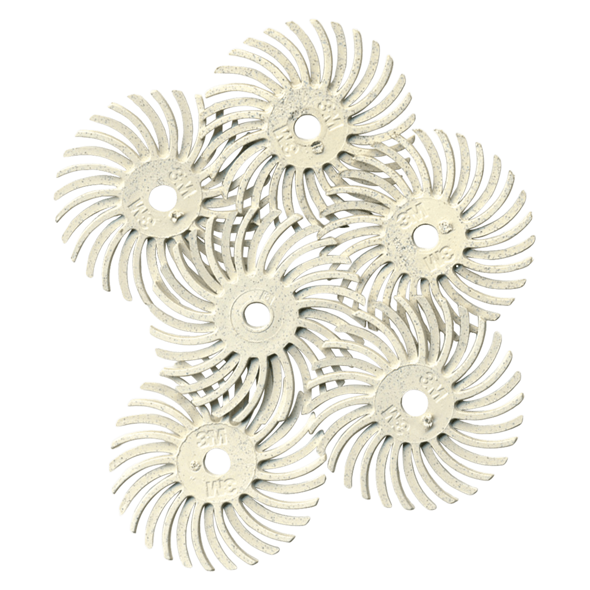 Scotch-Brite Radial Bristle Disc, 120 Grit, 6/Package - ScotchBrite Radial Bristl Disc - Image 1