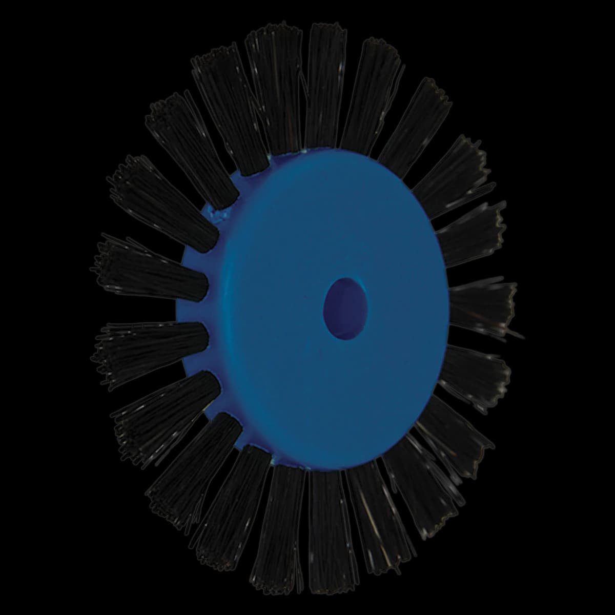 Foredom Inter-Brush Chunking Black, 1-Row Lathe Brush - Inter-Brush Chunking Blk - Image 1
