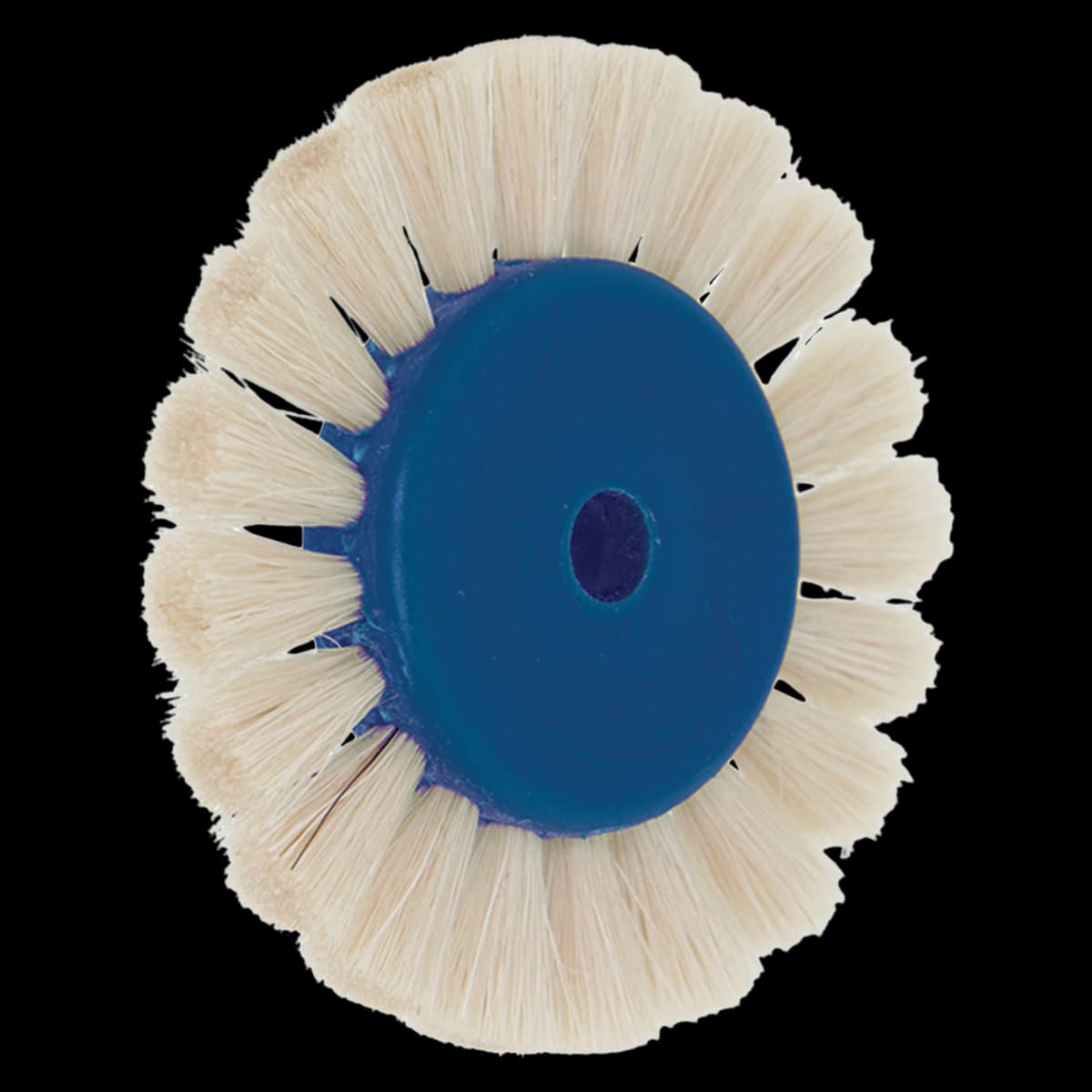 Foredom Inter-Brush Goat Hair, White, 1-Row Lathe Brush - Inter-Brush Goat Hair Wht - Image 1