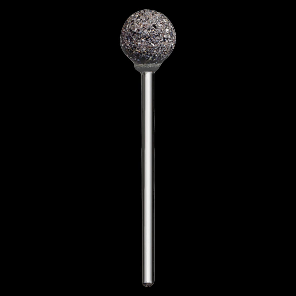 Foredom V-Stone Ball Aluminum Oxide Mounted Point, 80 Grit, Pack of 80 - V-Stone Ball - Image 1