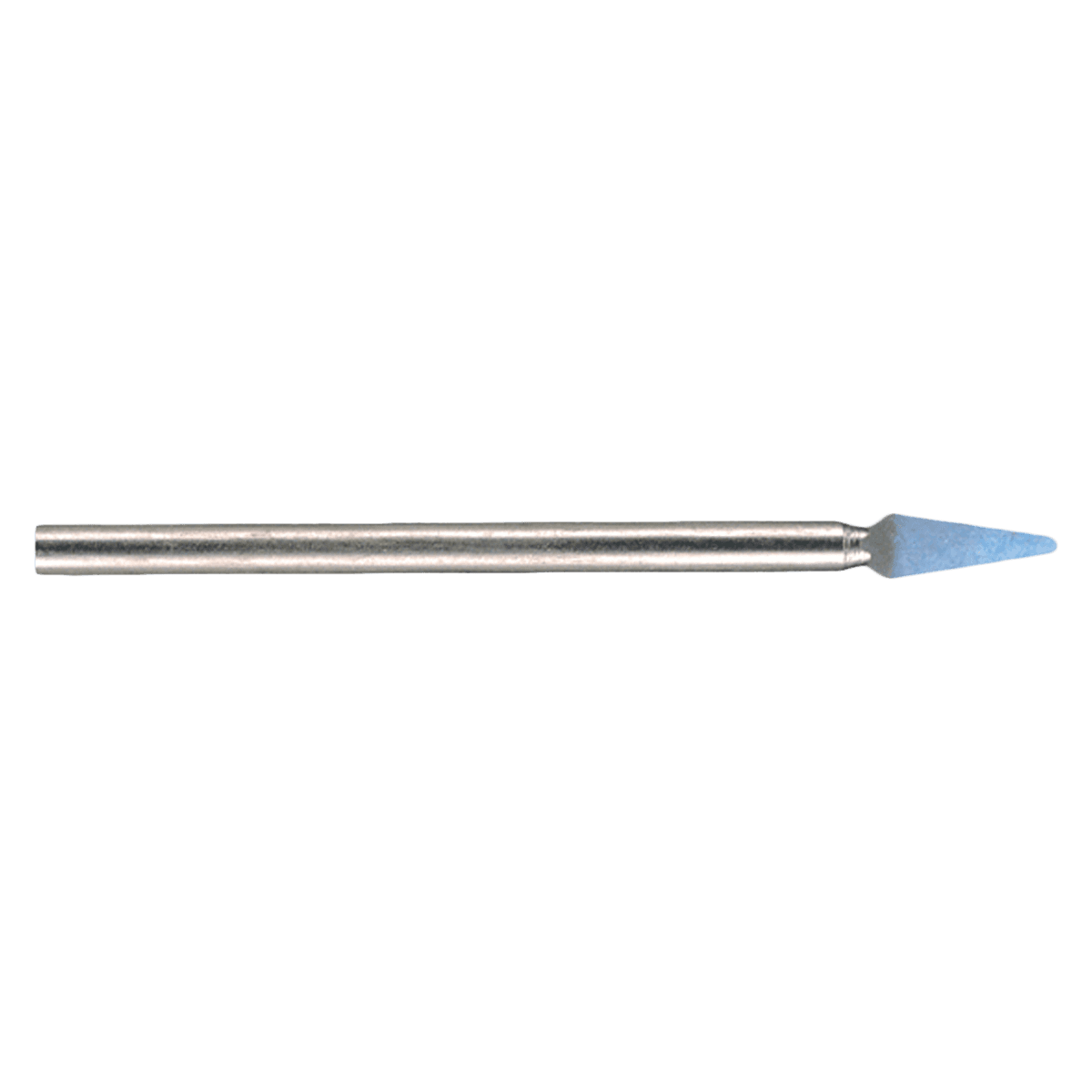 Foredom Ceramcut Aluminum Oxide Mounted Point, 120 Grit Fine, Blue Stone, Each - Ceramcut Blue Stone - Image 1
