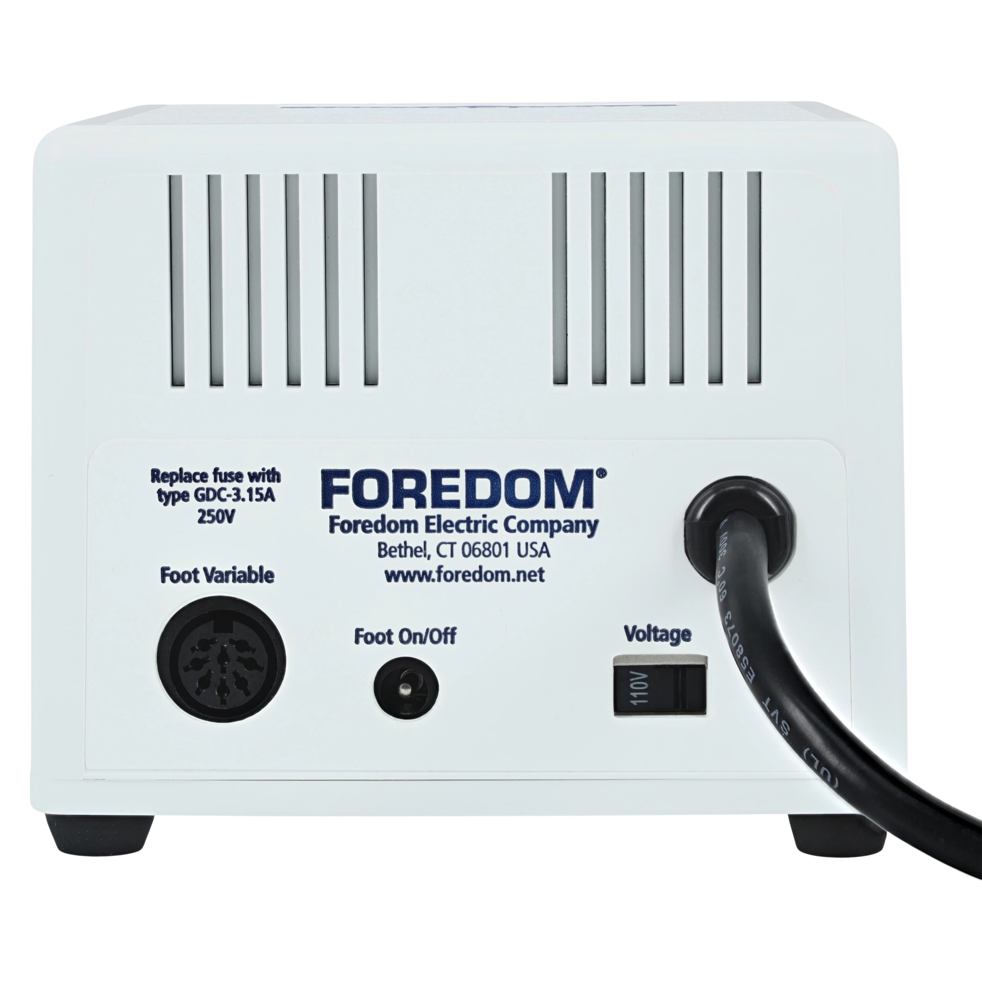 Foredom K.1070 High Speed Rotary Micromotor Kit with HP4-917 Control Box, H.MH-170 Handpiece (2.35mm Collet), HP4-960 Foot Control, and Accessories thumbnail 4