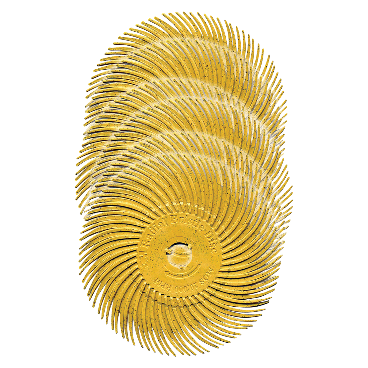 Scotch-Brite Radial Bristle Disc, Polishing, 80 Grit, 6/Pk - ScotchBrite Radial Bristl Disc - Image 1