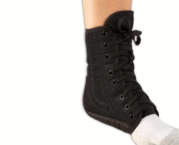Pro-Tec Athletics Stabilizing Ankle Brace, Foam/Mesh, Small (Men 6-7 / Women 5-7.5), Black - Ankle Brace Black - Image 1