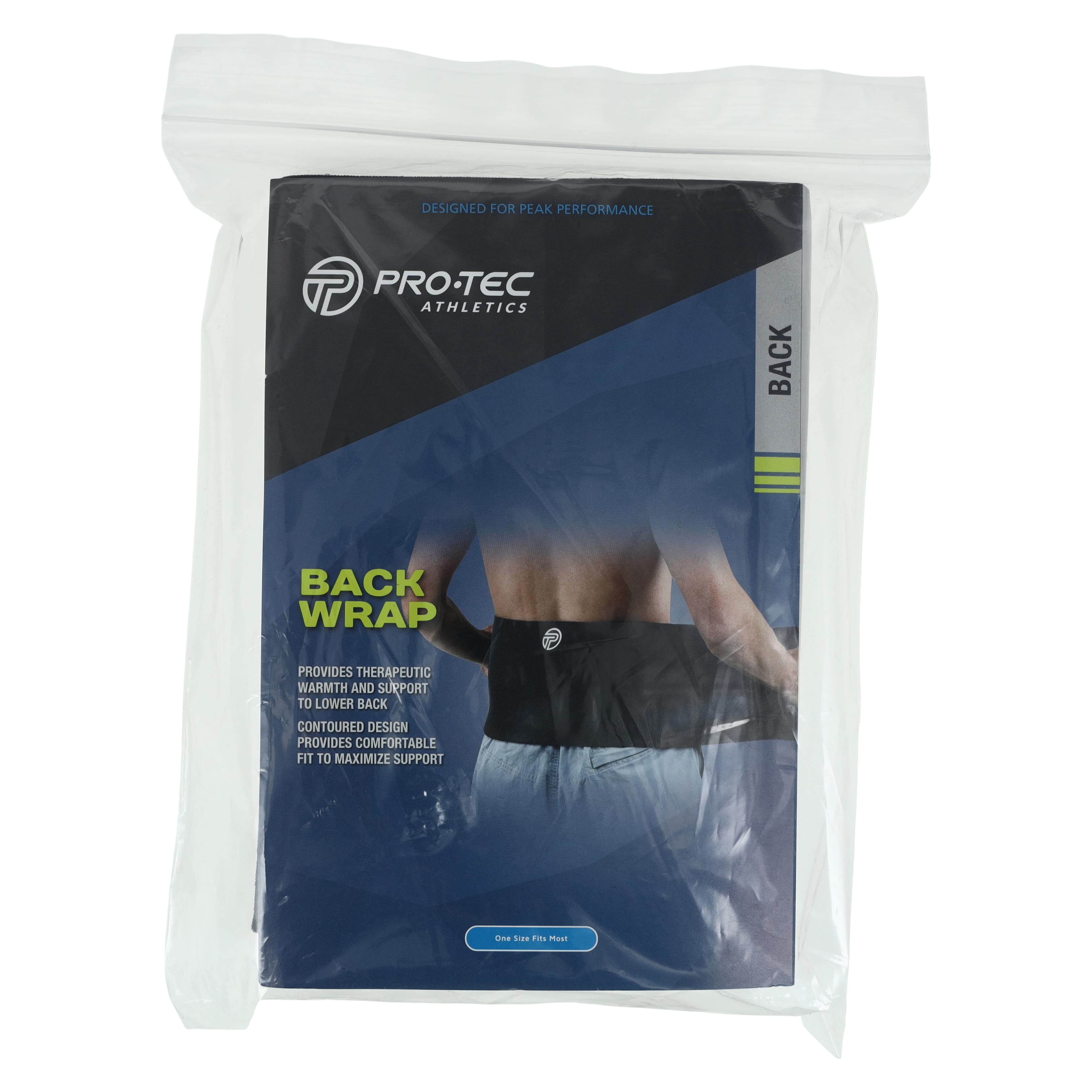Pro-Tec Athletics SI Support Wrap Back, Adult, One Size, Elastic/Mesh, Black thumbnail 5
